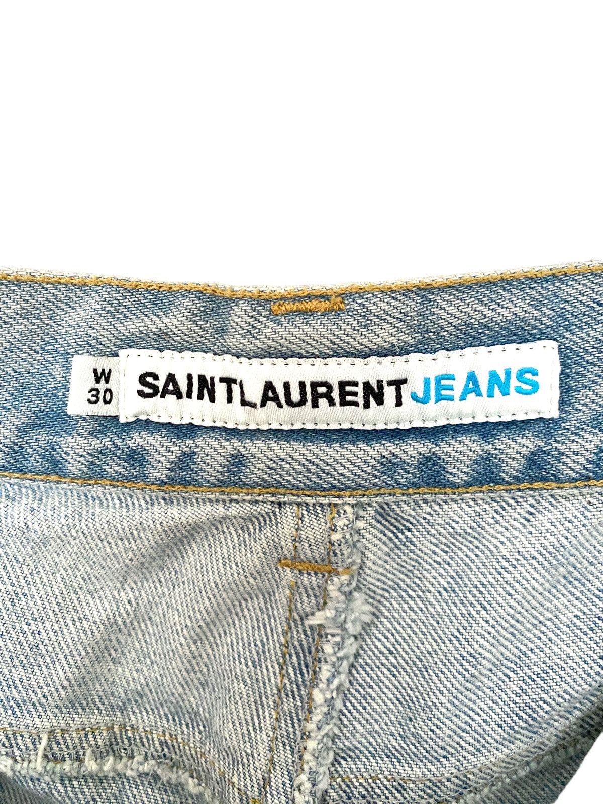 Designer × Vintage × Yves Saint Laurent Vintage Brand Yves Saint Lauren Denim 1990s Size US 30 / EU 46 - 9 Thumbnail