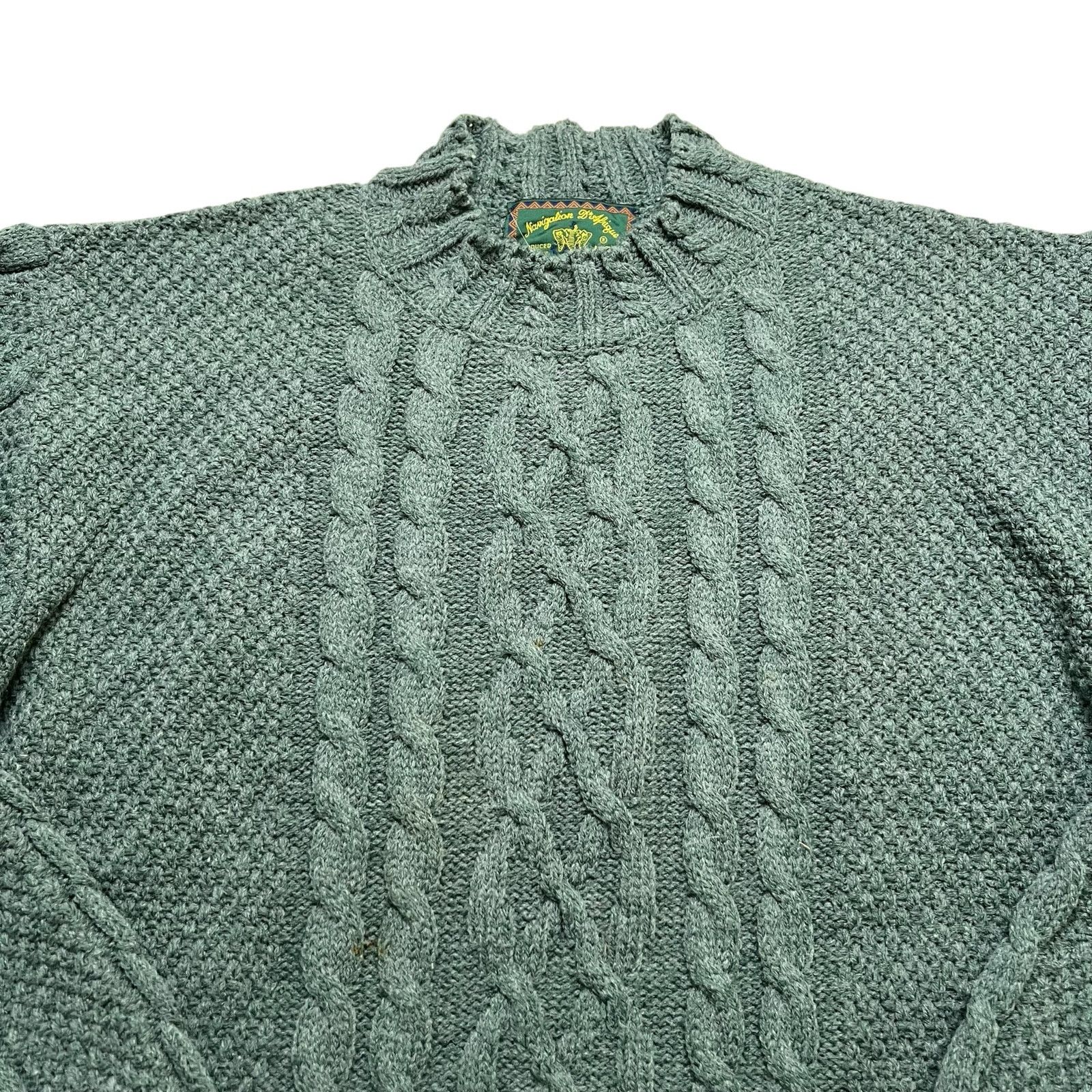Vintage Vintage Italy Wool Sweater Navigation D’Afrique Knit XL Size US XL / EU 56 / 4 - 2 Thumbnail