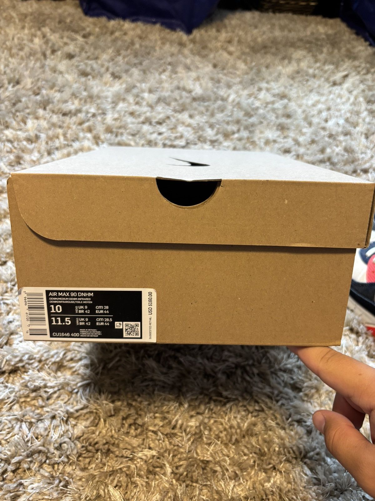 Nike NIKE x DENHAM AIR MAX 90 Size US 10 / EU 43 - 8 Thumbnail