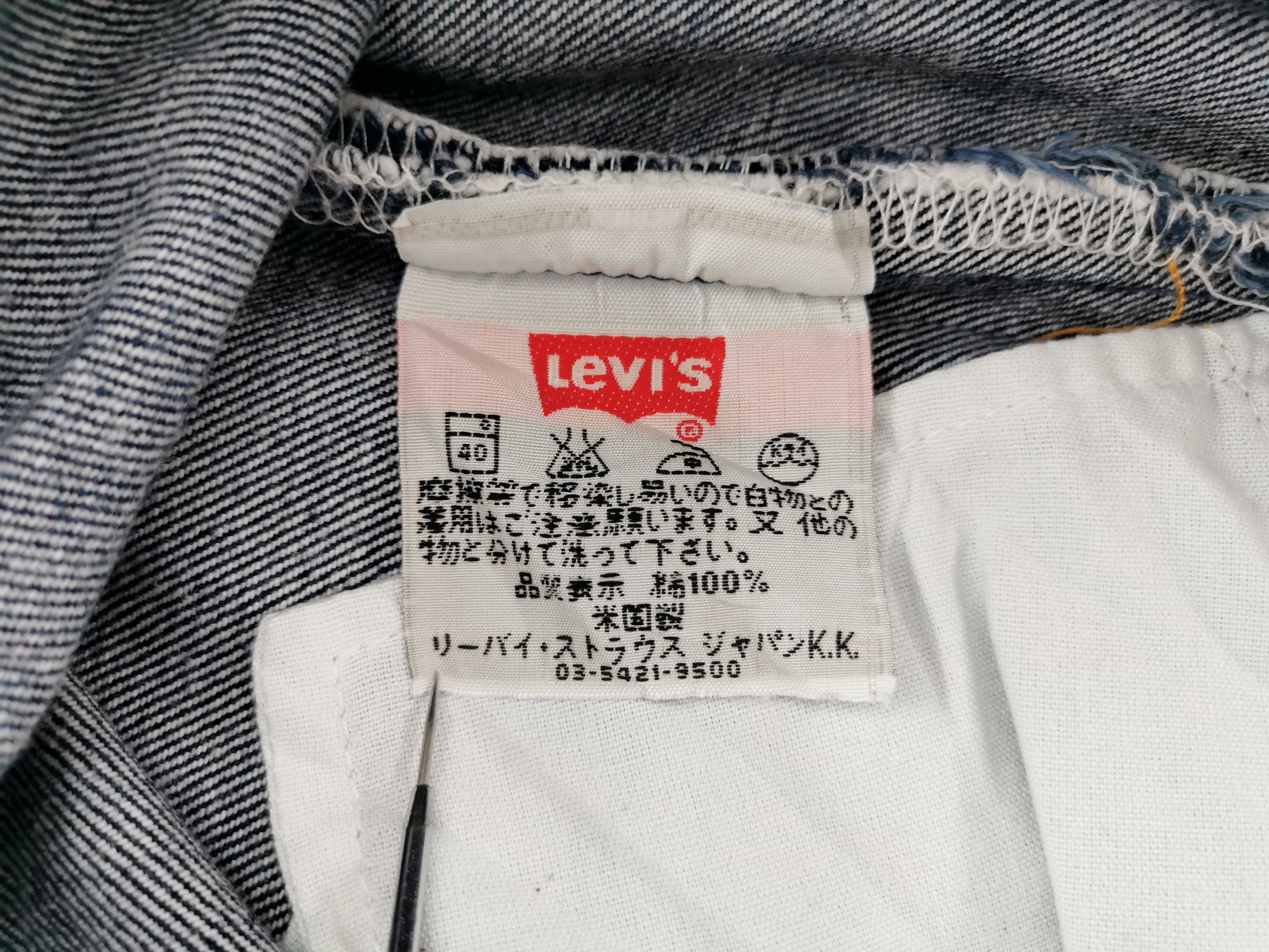 Levi's Vintage 90s Levis Lot 501 Denim Made In USA Size 34/34x32 Size US 34 / EU 50 - 8 Thumbnail