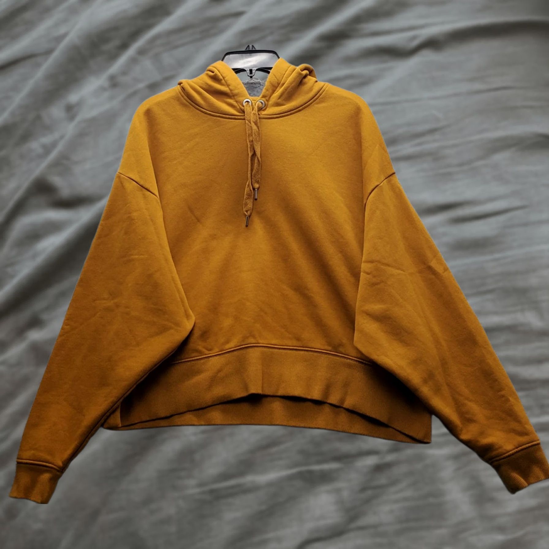Vintage CALIA Womens Medium Tan Pullover Hoodie Long Sleeve Hooded Lined Sweatshirt Size M / US 6-8 / IT 42-44 - 1 Thumbnail
