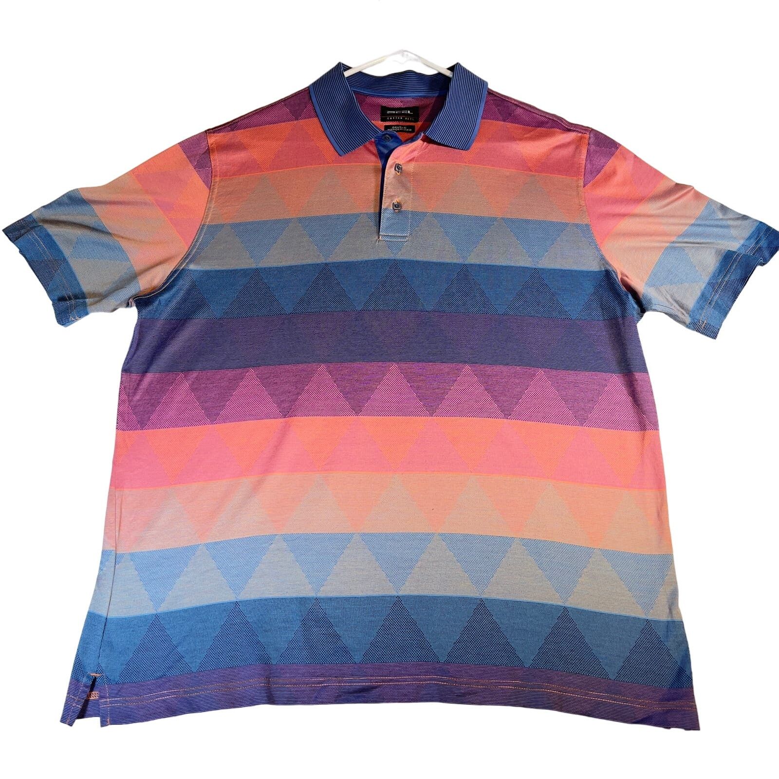 Other Reel Polo Shirt Men's XL 100% Double Mercerized Cotton Size US XL / EU 56 / 4 - 1 Thumbnail