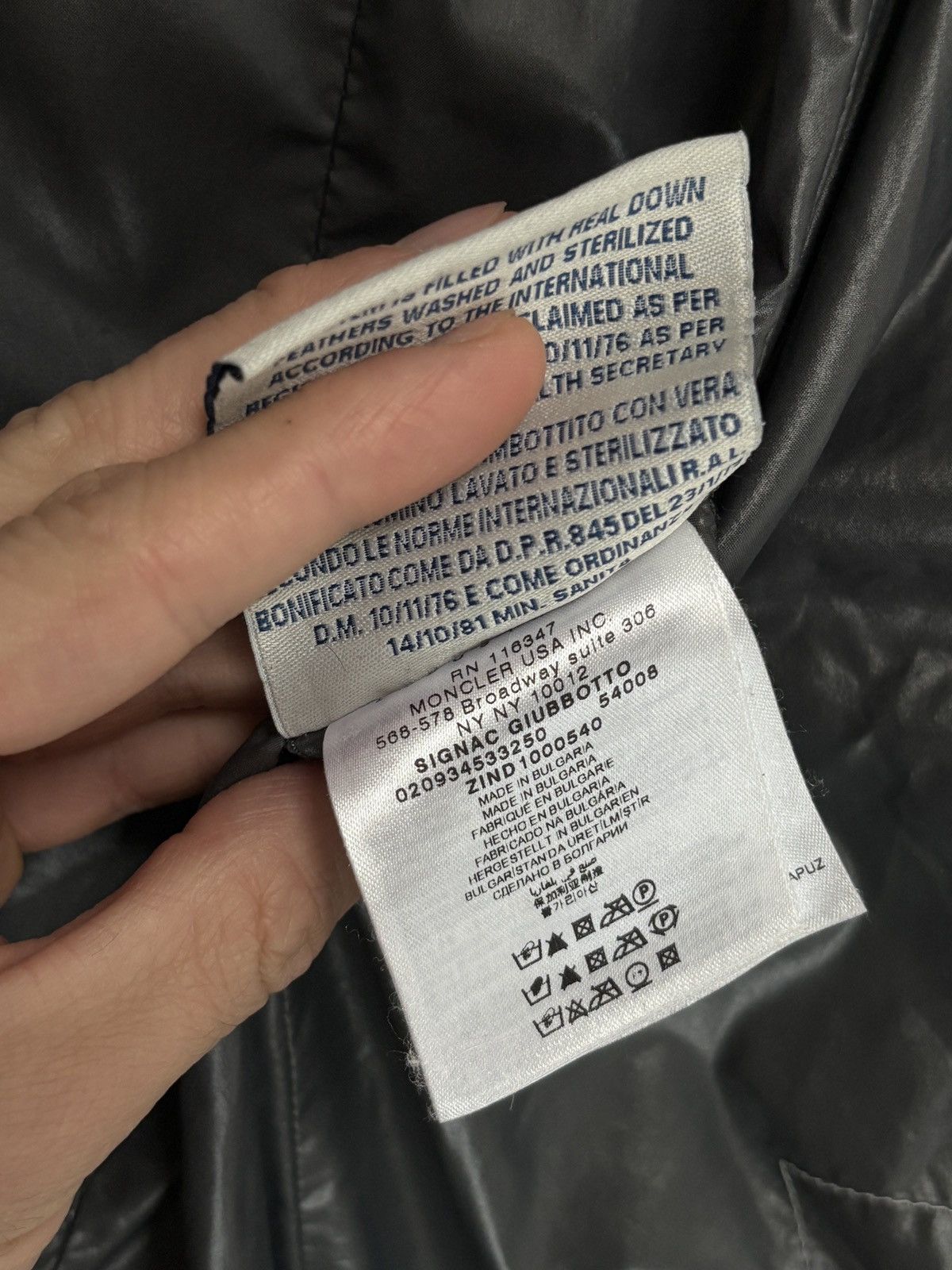 Moncler Moncler Signac Giubbotto Down Puffer Vintage Jacket Size M / US 6-8 / IT 42-44 - 20 Thumbnail