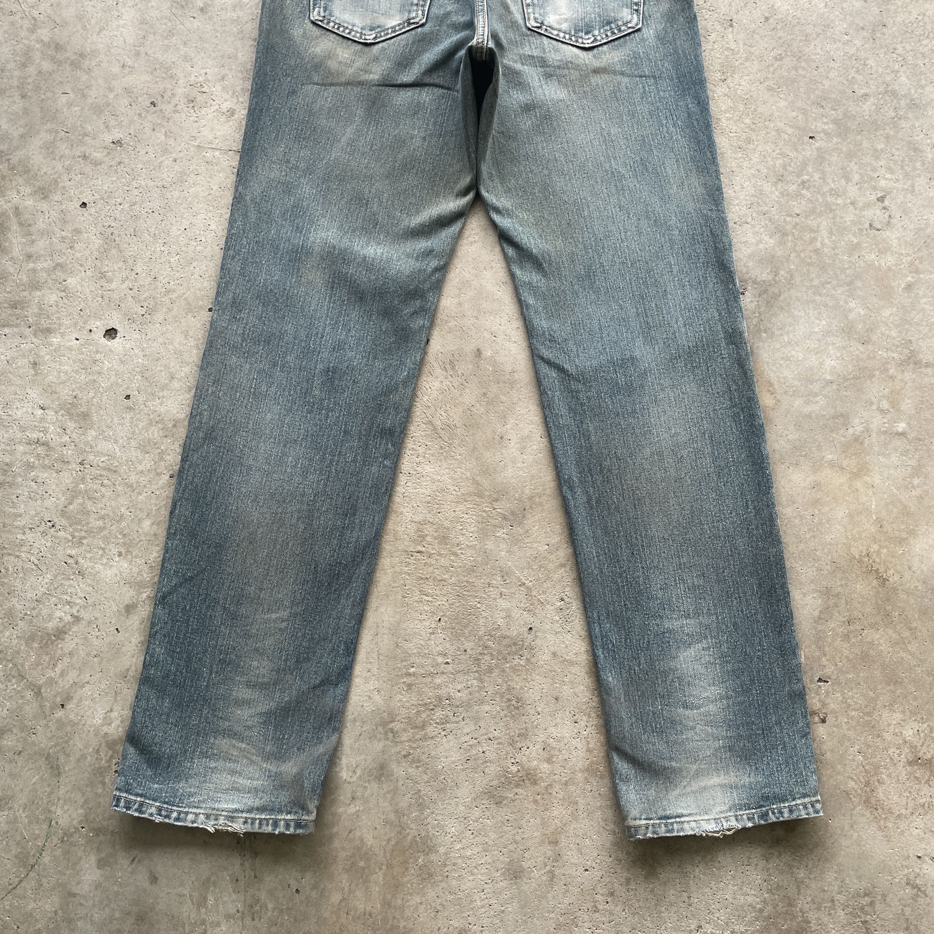 Edwin × Japanese Brand VINTAGE EDWIN 404 FADED DISTRESSED DENIM PANTS JEANS W31 Size US 31 - 10 Thumbnail