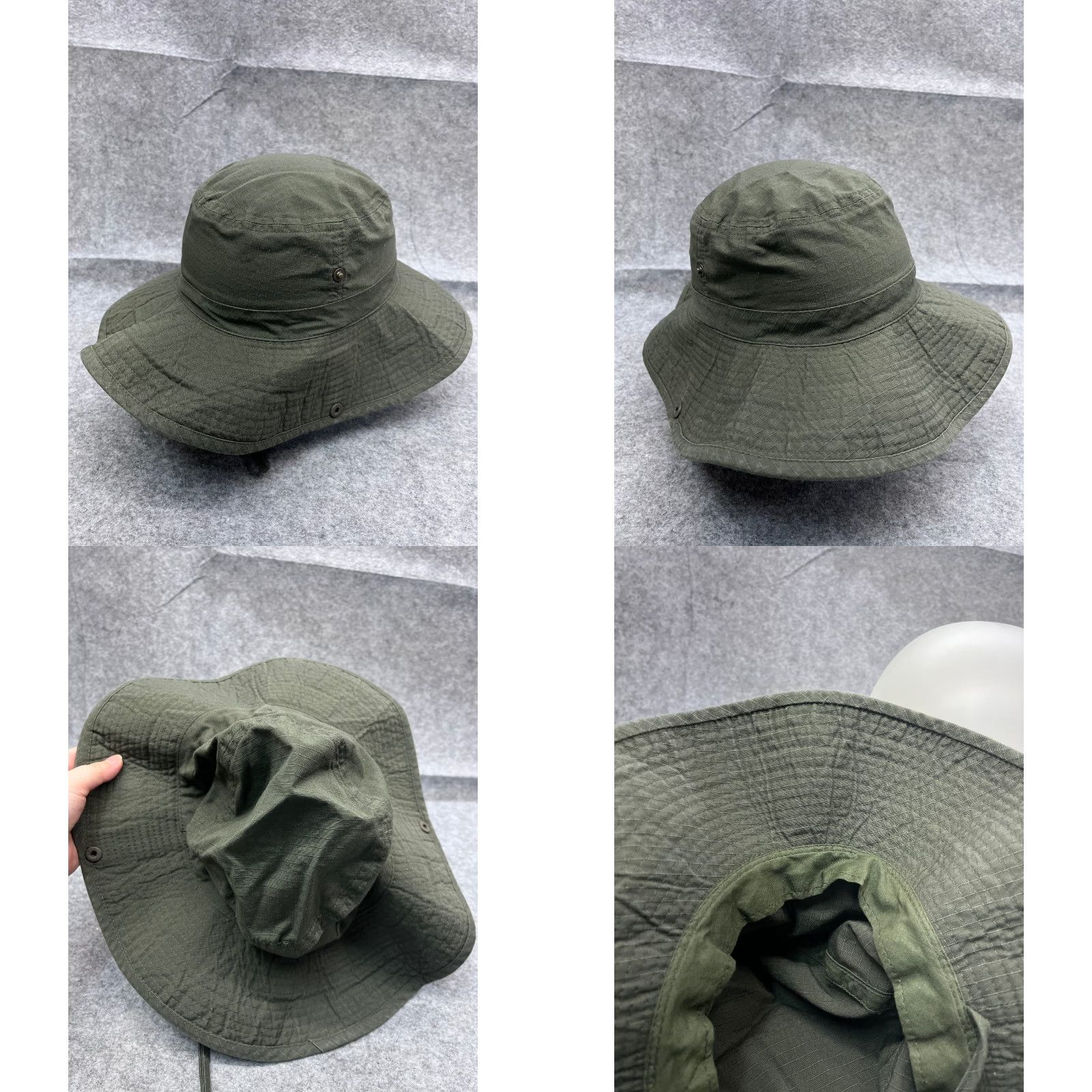Vintage Guide Gear Bucket Hat Adult One Size Green Polyester Fish Hike Camp Beach Size ONE SIZE - 8 Thumbnail