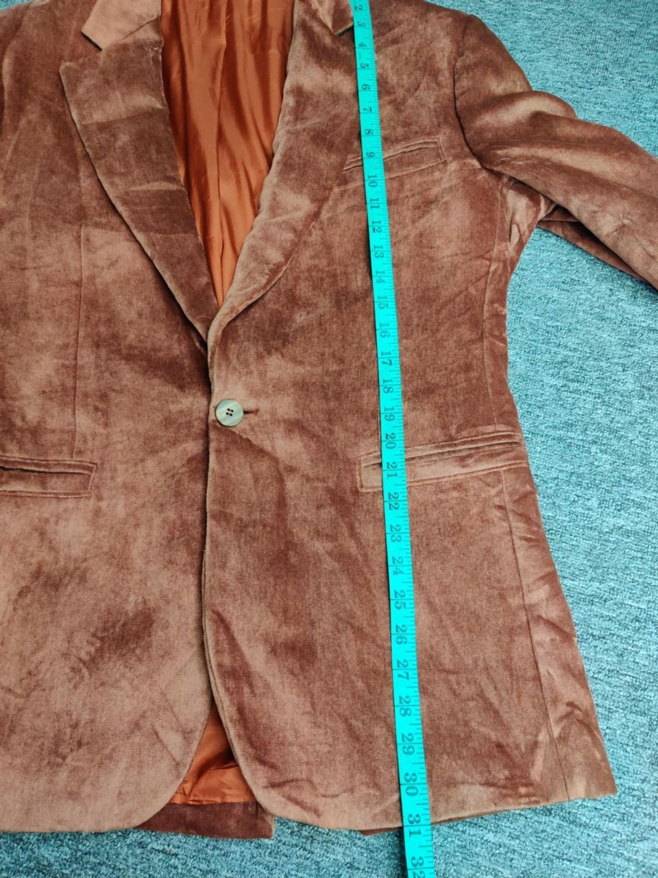Versace Jeans Couture Nice ❗ Versace Jeans Couture Velvet Single Breasted Blazer Size US M / EU 48-50 / 2 - 18 Thumbnail