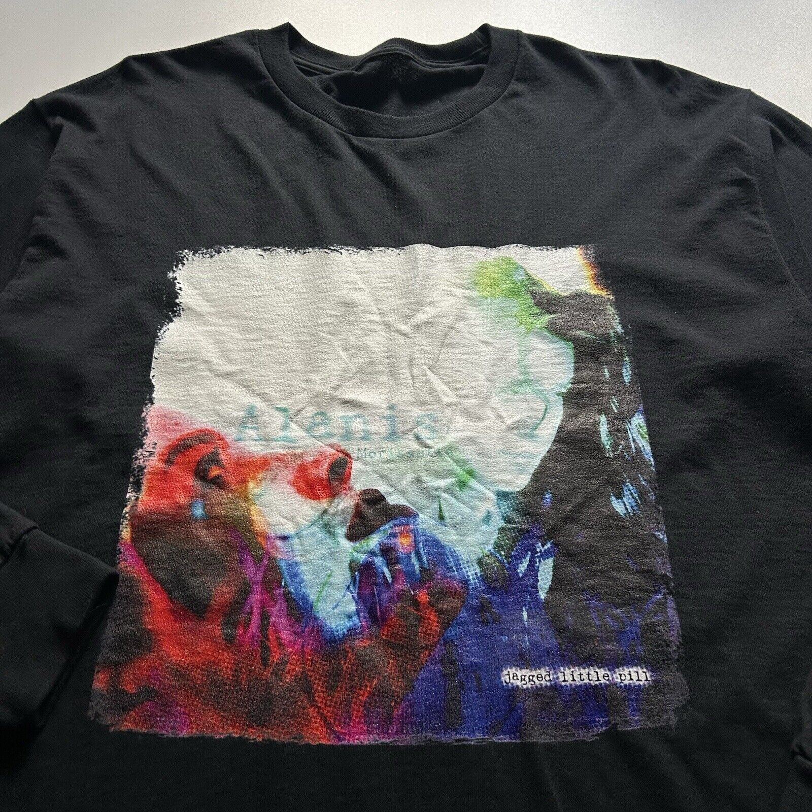 Band Tees × Vintage Vintage Y2K Alanis Morissette Long Sleeve T Shirt Large Rare Size US L / EU 52-54 / 3 - 3 Thumbnail