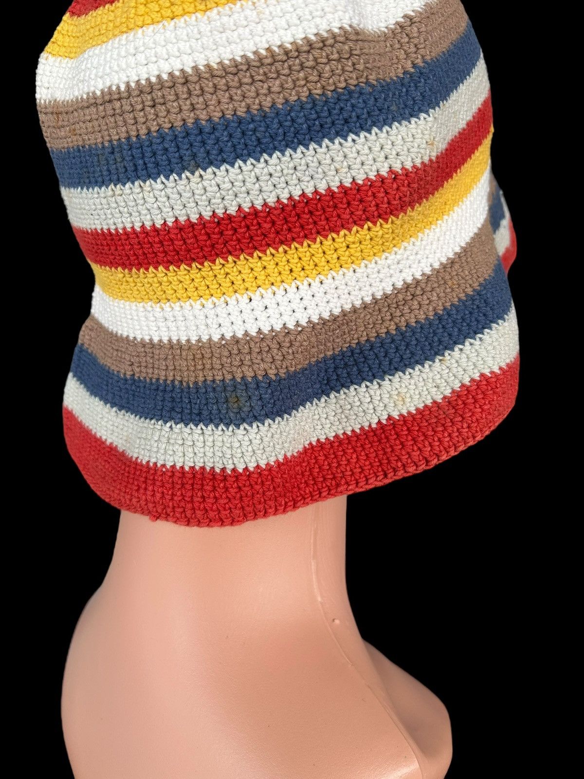 Japanese Brand × Kapital × Vintage Crochet Knitted Handmade Bucket Hats Size ONE SIZE - 4 Thumbnail