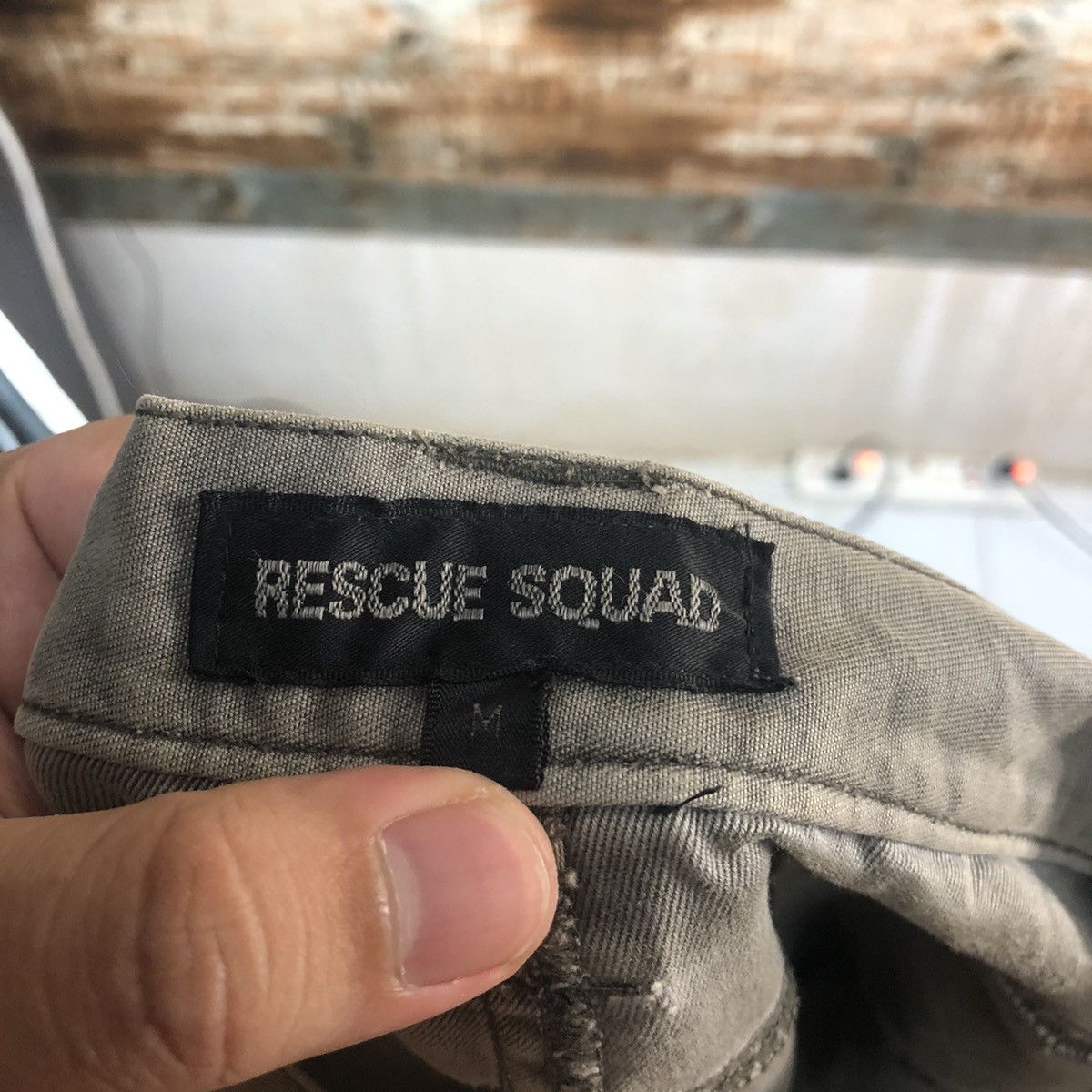 Japanese Brand DL Rescue World Gray Cargo Multipocket Pants #C666 Size US 27 - 22 Thumbnail