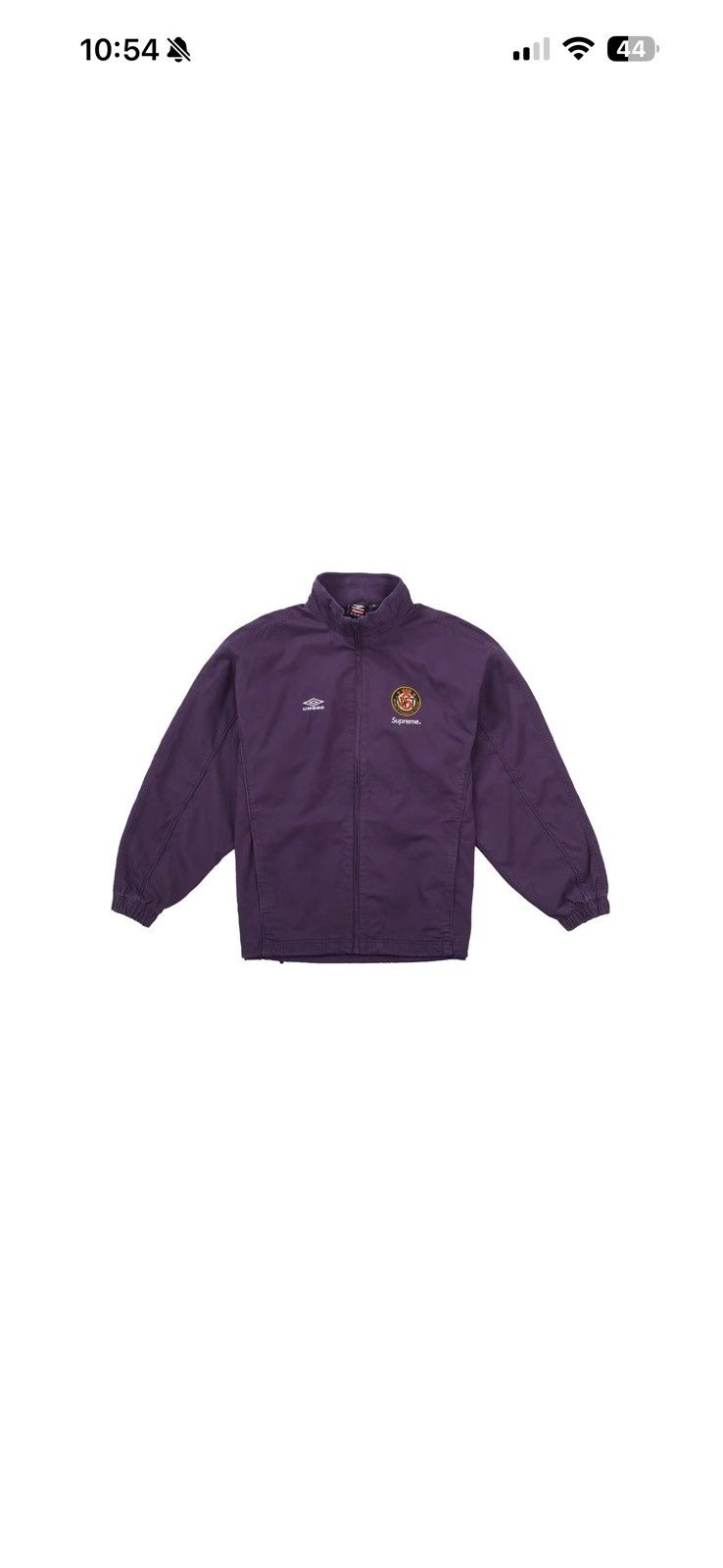 Supreme × Umbro Supreme Umbro Cotton Ripstop Track Jacket | Grailed