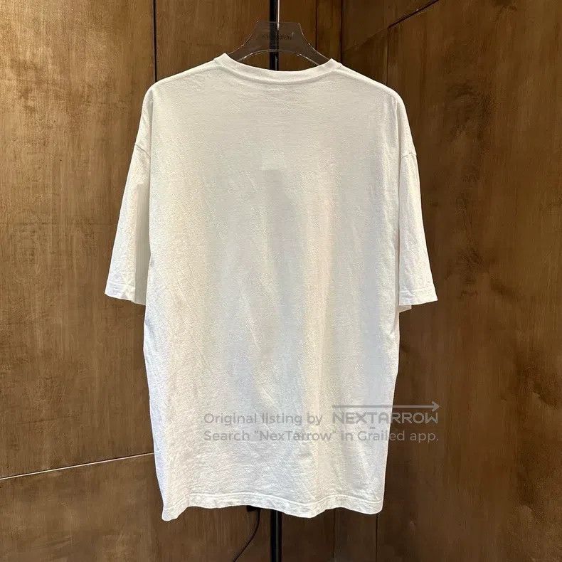 Balenciaga Balenciaga White lock logo short-sleeved shirt Size US XS / EU 42 / 0 - 6 Thumbnail