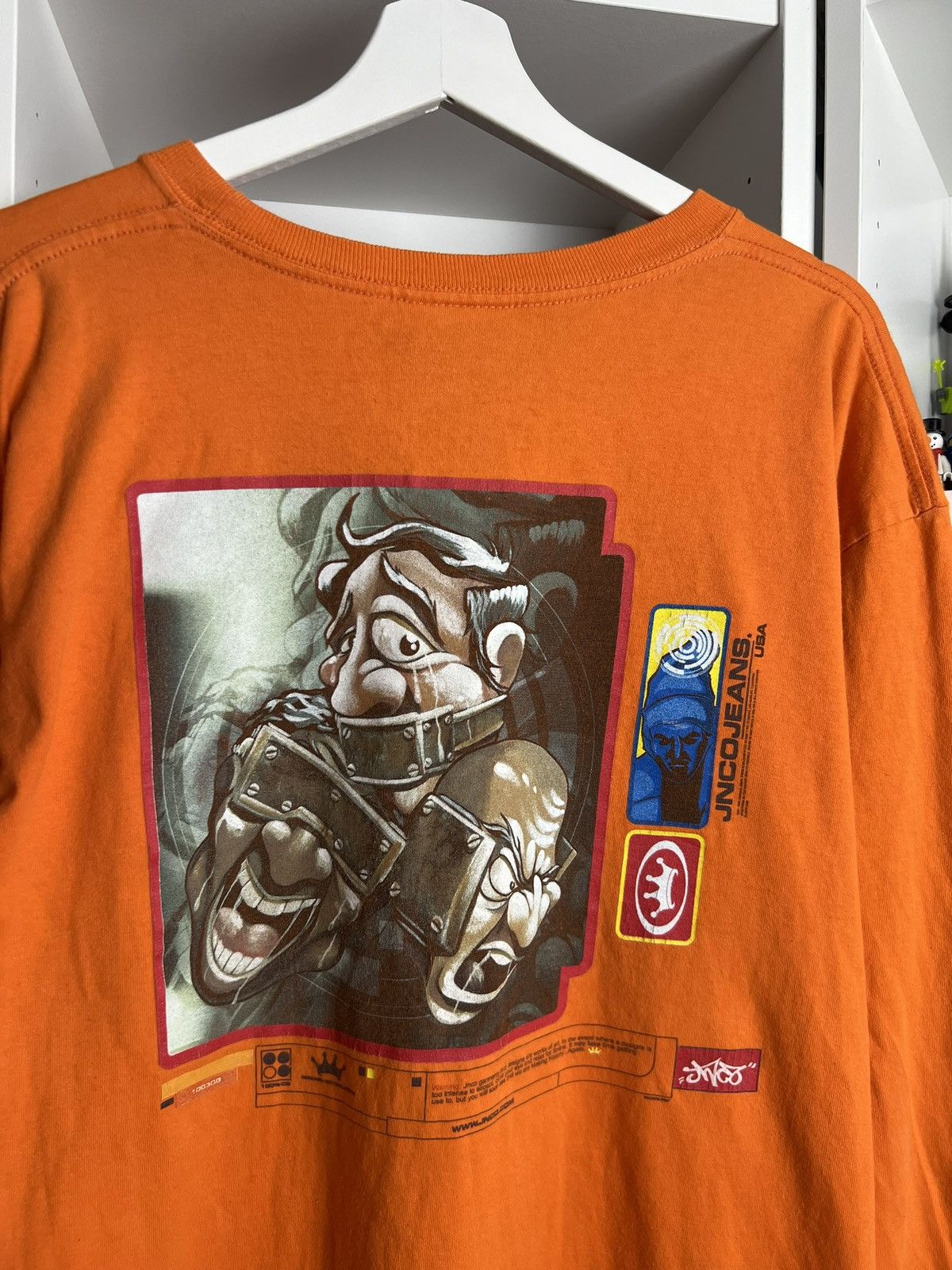 JNCO × Vintage Vintage Y2K Jnco jeans longsleeve t-shirt L 90s skate baggy Size US L / EU 52-54 / 3 - 4 Thumbnail