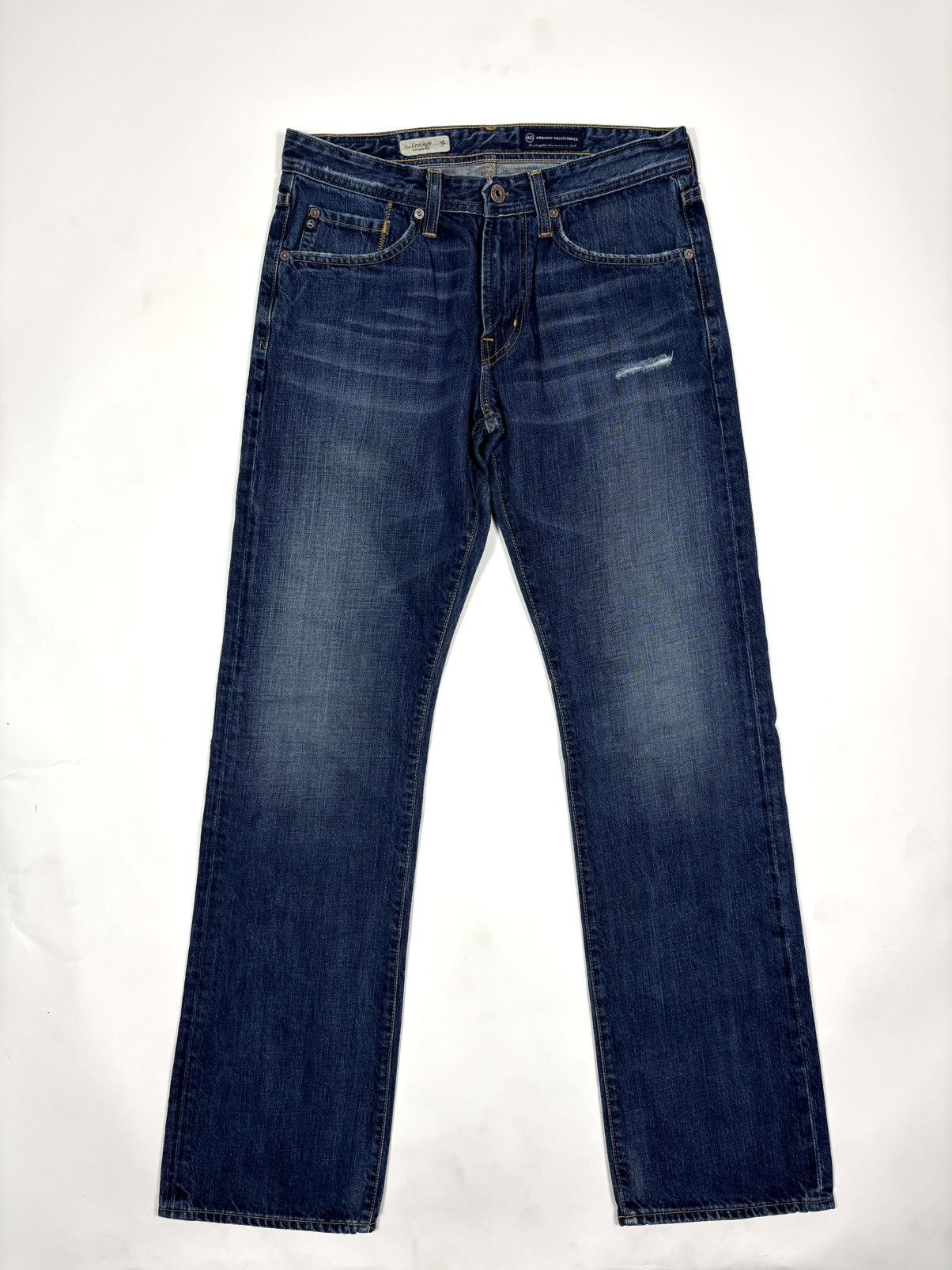 Japanese Brand Vintage 2000s AG Jeans The Protégé Cut Denim – Size 31x34 Size US 32 / EU 48 - 2 Thumbnail
