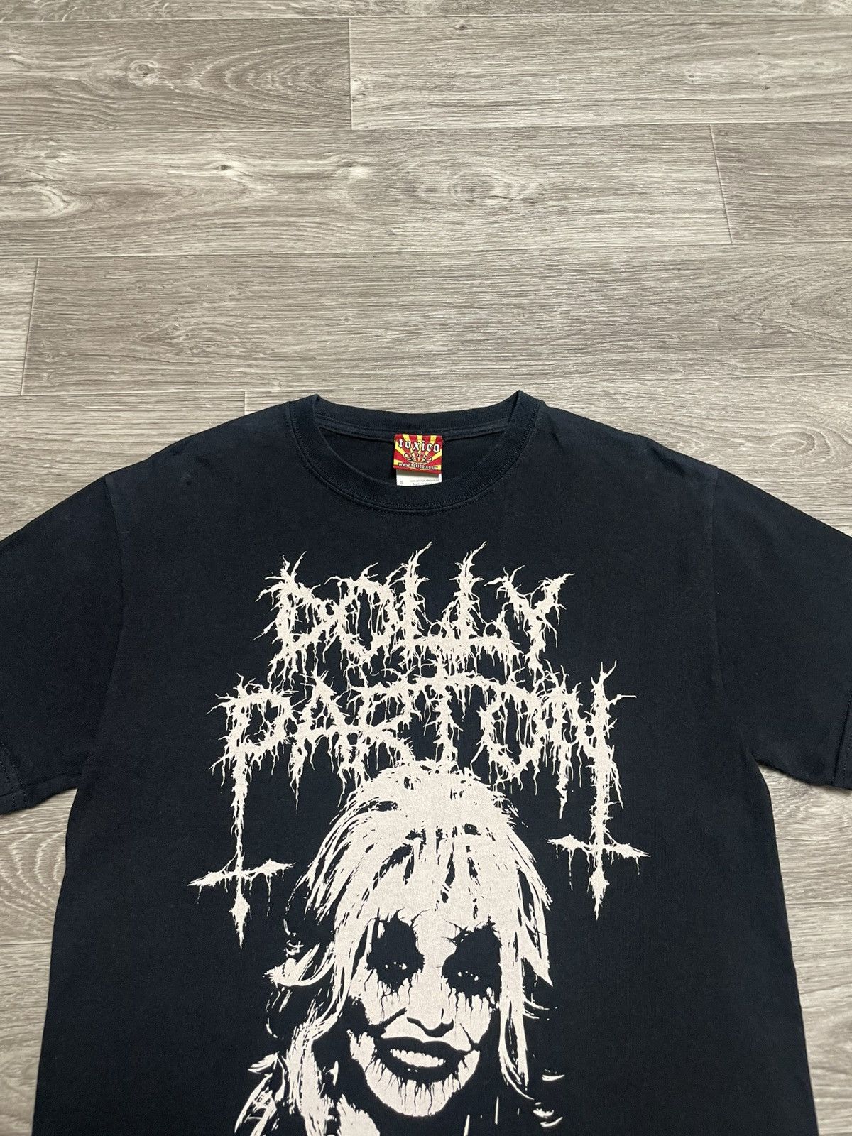 Fuck Art, Make Tees Dolly Parton Bastard Motherfucker Gothic Metal Punk T-Shirt Size US S / EU 44-46 / 1 - 2 Thumbnail