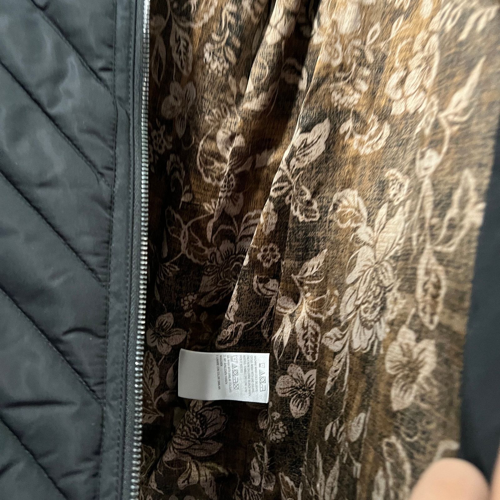 Other Isaac Mizrahi Live! Nylon Quilted Jacket With Printed Size XXS / US 00 / IT 34 - 6 Thumbnail
