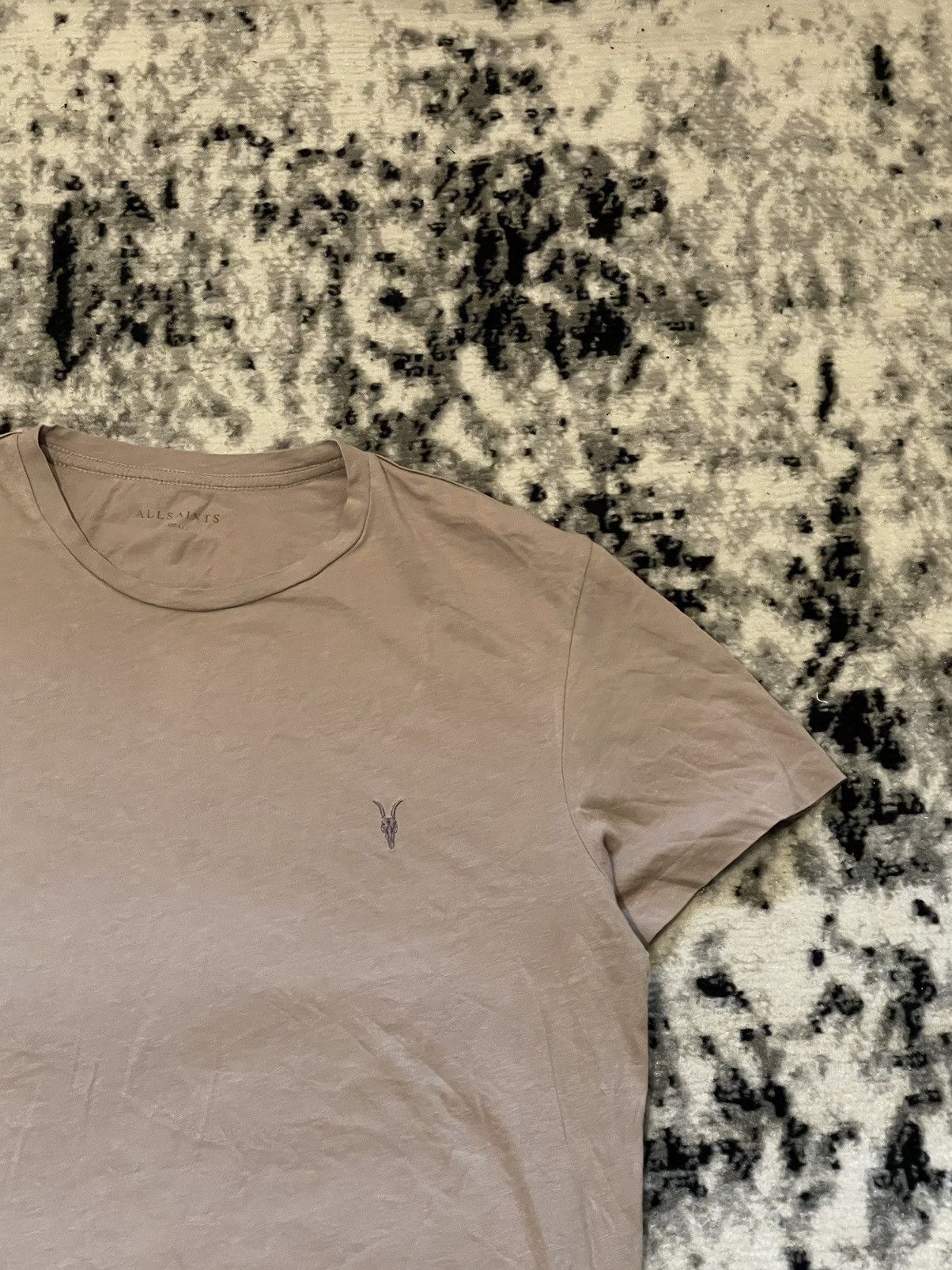 Allsaints × Vintage Allsaints Tee Vintage Streetwear Mini Logo Y2k Designer S Size US S / EU 44-46 / 1 - 4 Thumbnail