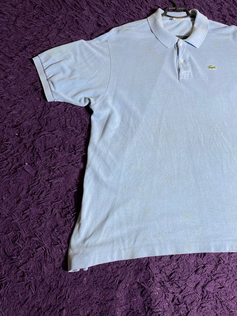 Lacoste × Vintage Lacoste vintage luxury streetwear v-neck tee Size US L / EU 52-54 / 3 - 21 Thumbnail