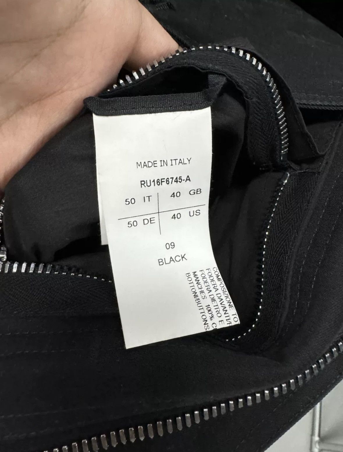 Rick Owens Rickowens jacket Size US M / EU 48-50 / 2 - 6 Thumbnail