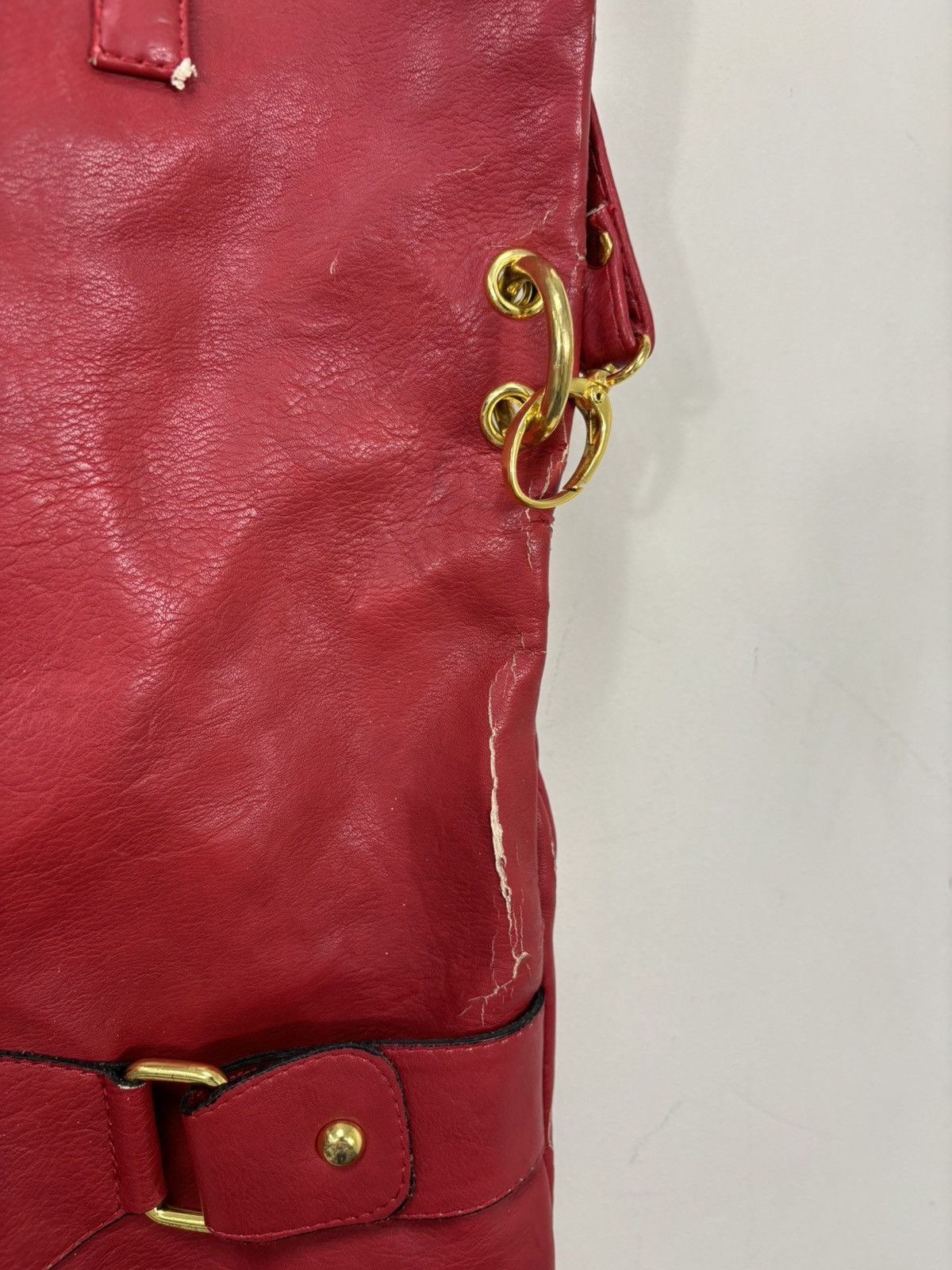 Mulberry Mulberry Rare Red Leather Crossbody Deep Tote Bag Size ONE SIZE - 5 Thumbnail