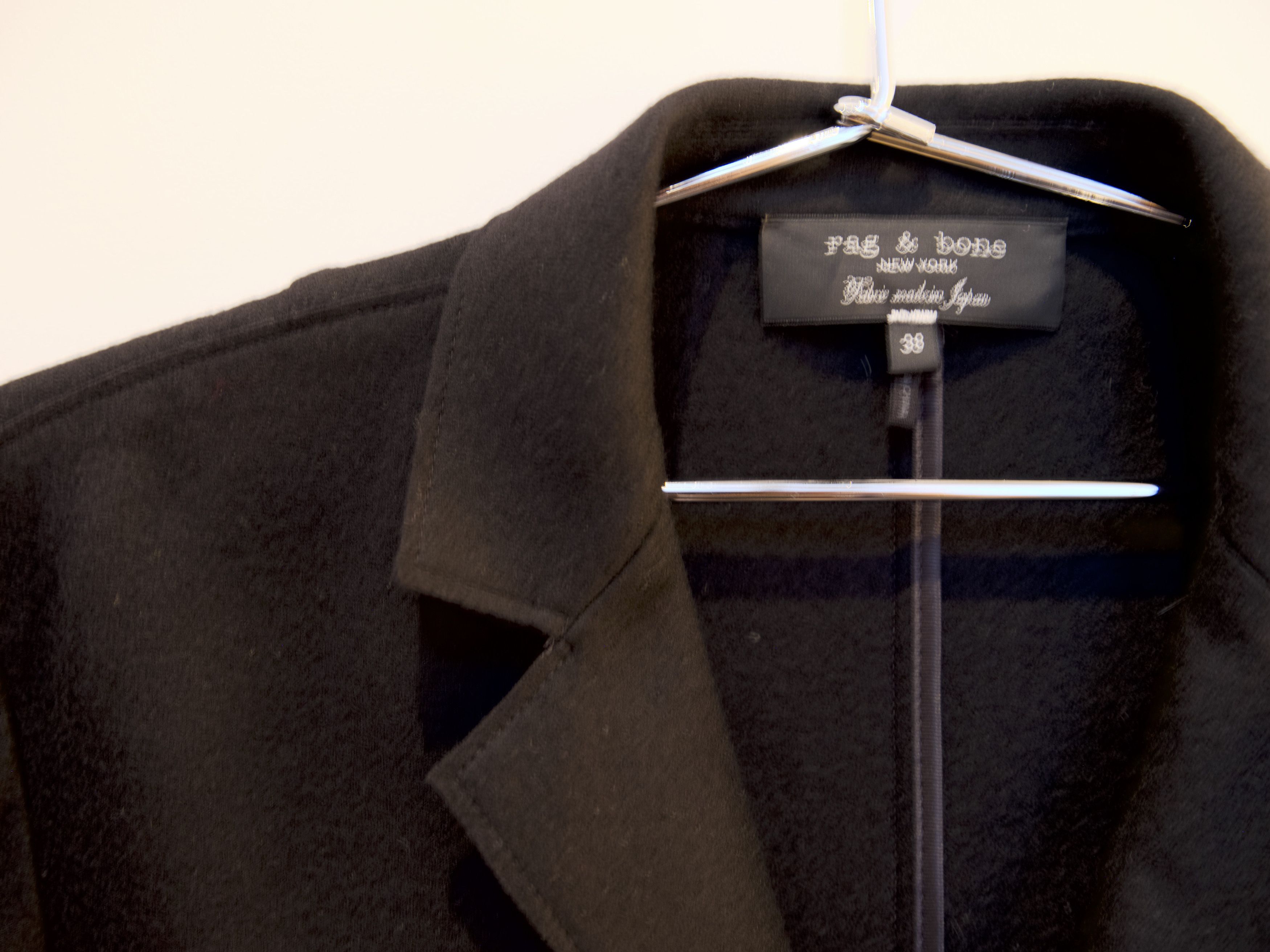 Rag & Bone Rag & Bone Black Japanese Knit Wool Sportcoat 38 Size US M / EU 48-50 / 2 - 4 Thumbnail
