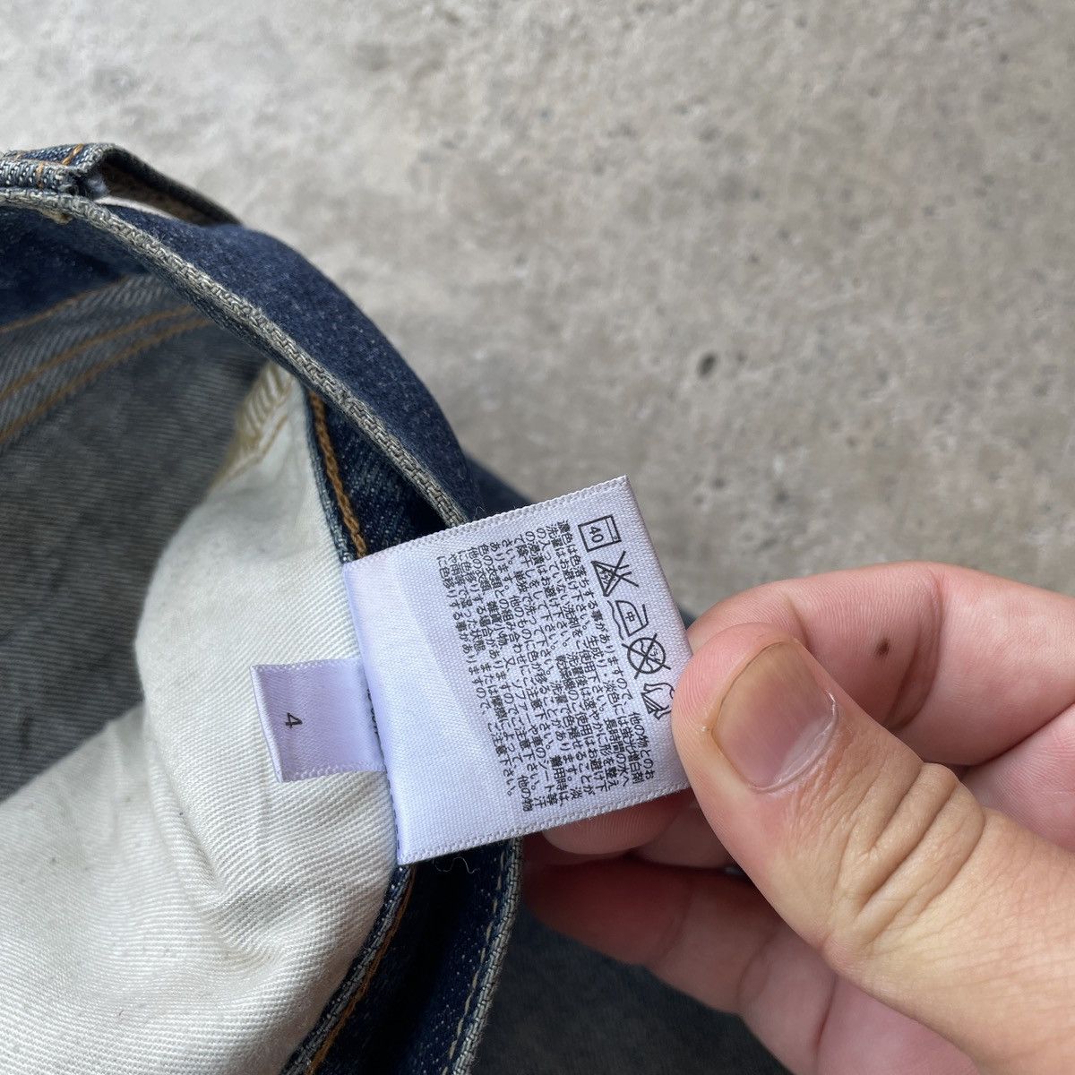 Japanese Brand Rusty🔥 Vintage Japanese Faded Distressed Denim Jeans Pants Size US 37 - 9 Thumbnail