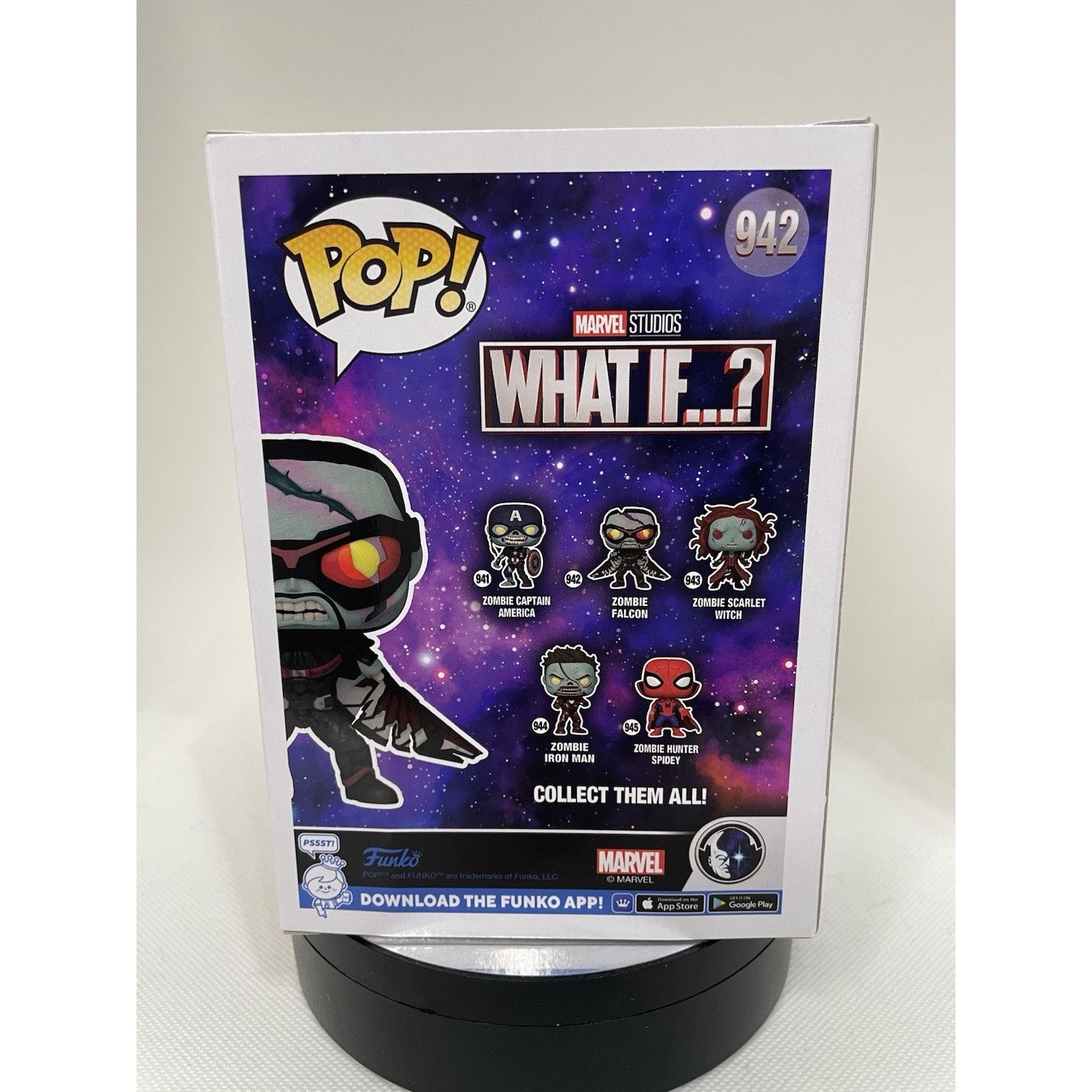 Marvel Comics Funko Pop! Vinyl: Marvel - Zombie Falcon #942 - What If? Size ONE SIZE - 5 Thumbnail