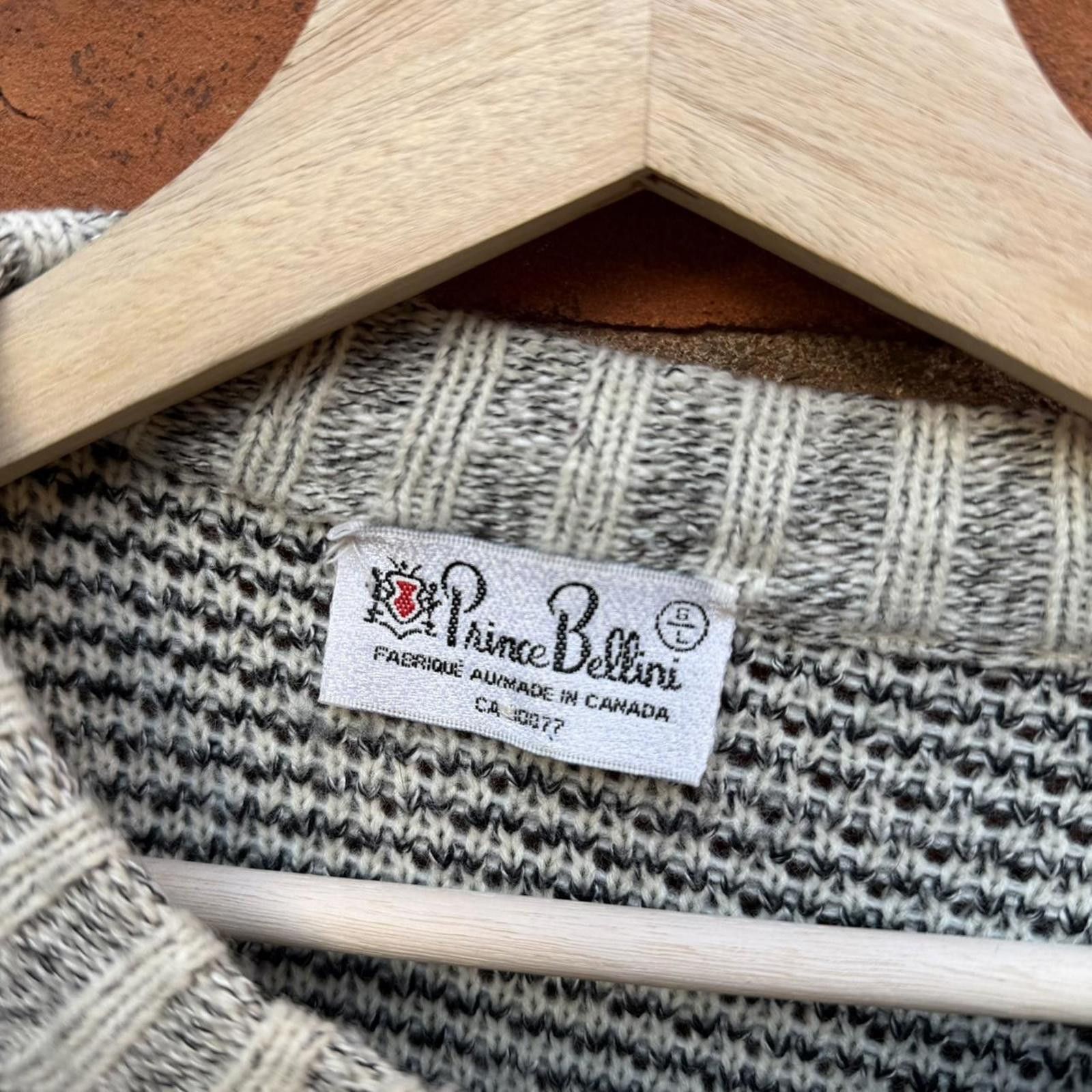 Other vintage Prince Bellini deer knit sweater 80s/90s L Size US L / EU 52-54 / 3 - 7 Thumbnail