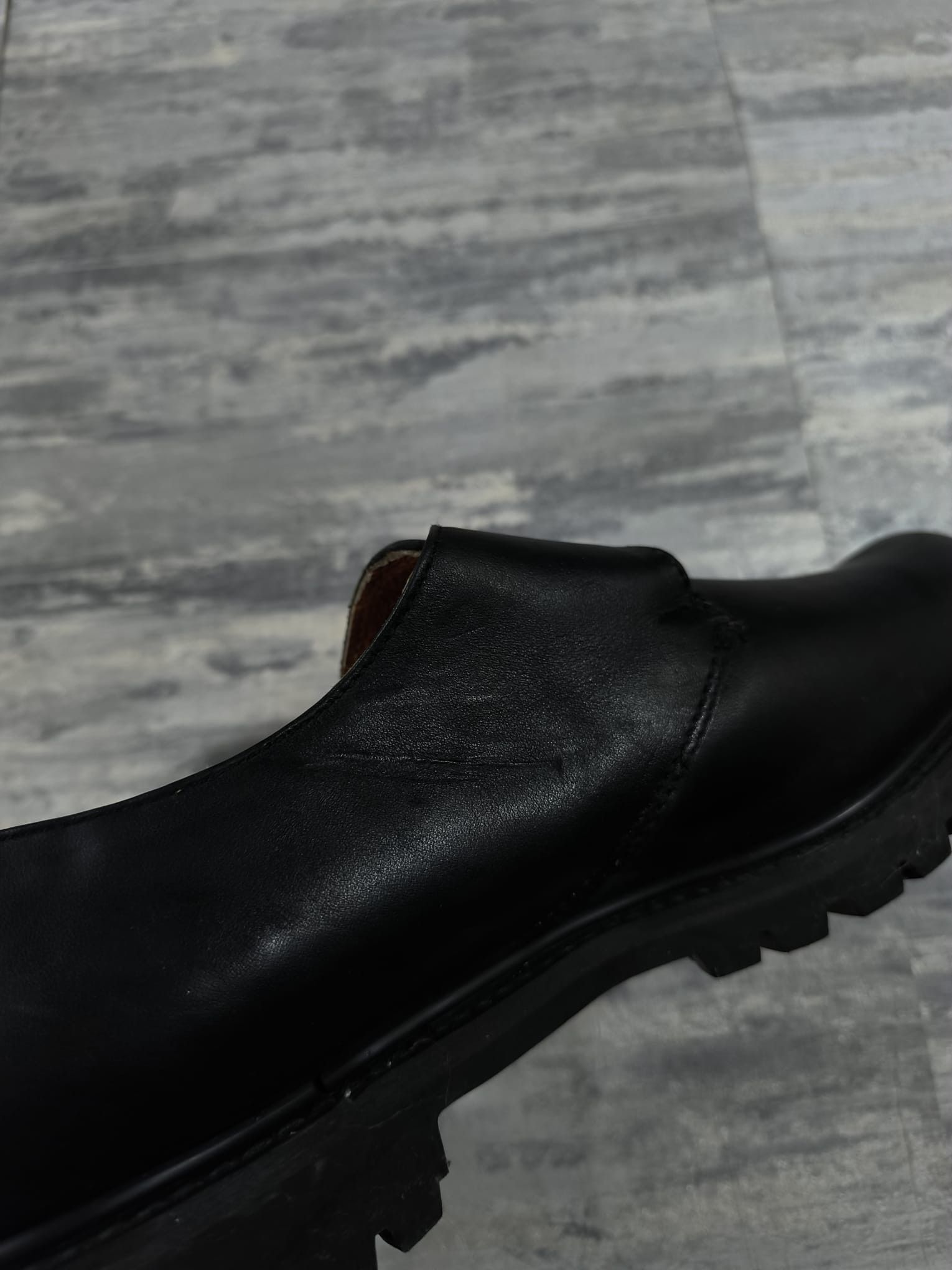 Leather monk strap genuine leather grinders England derby shoes Size US 13 / EU 46 - 11 Thumbnail