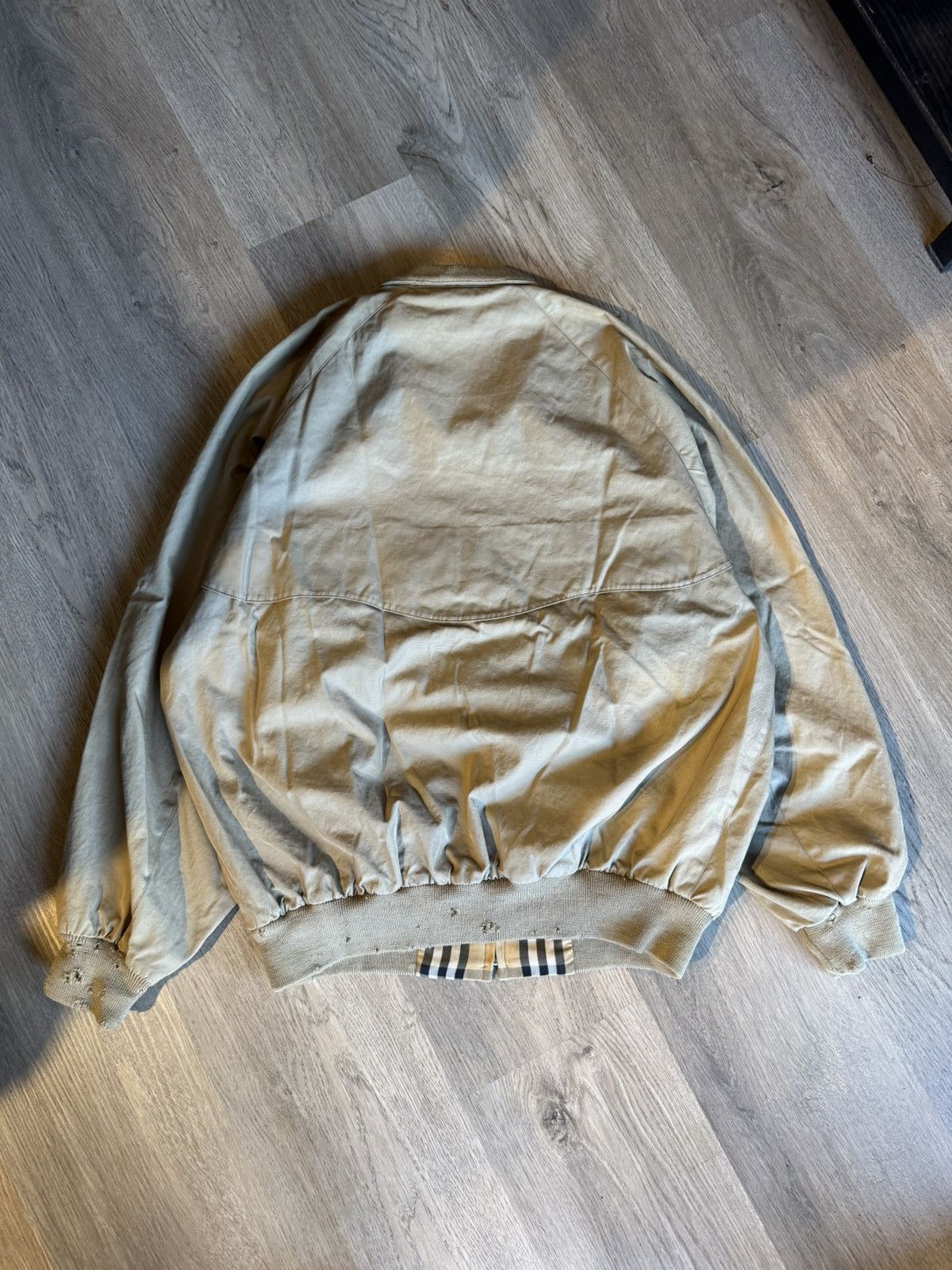 Burberry VINTAGE BURBERRYS HARRINGTON JACKET Size US L / EU 52-54 / 3 - 8 Thumbnail