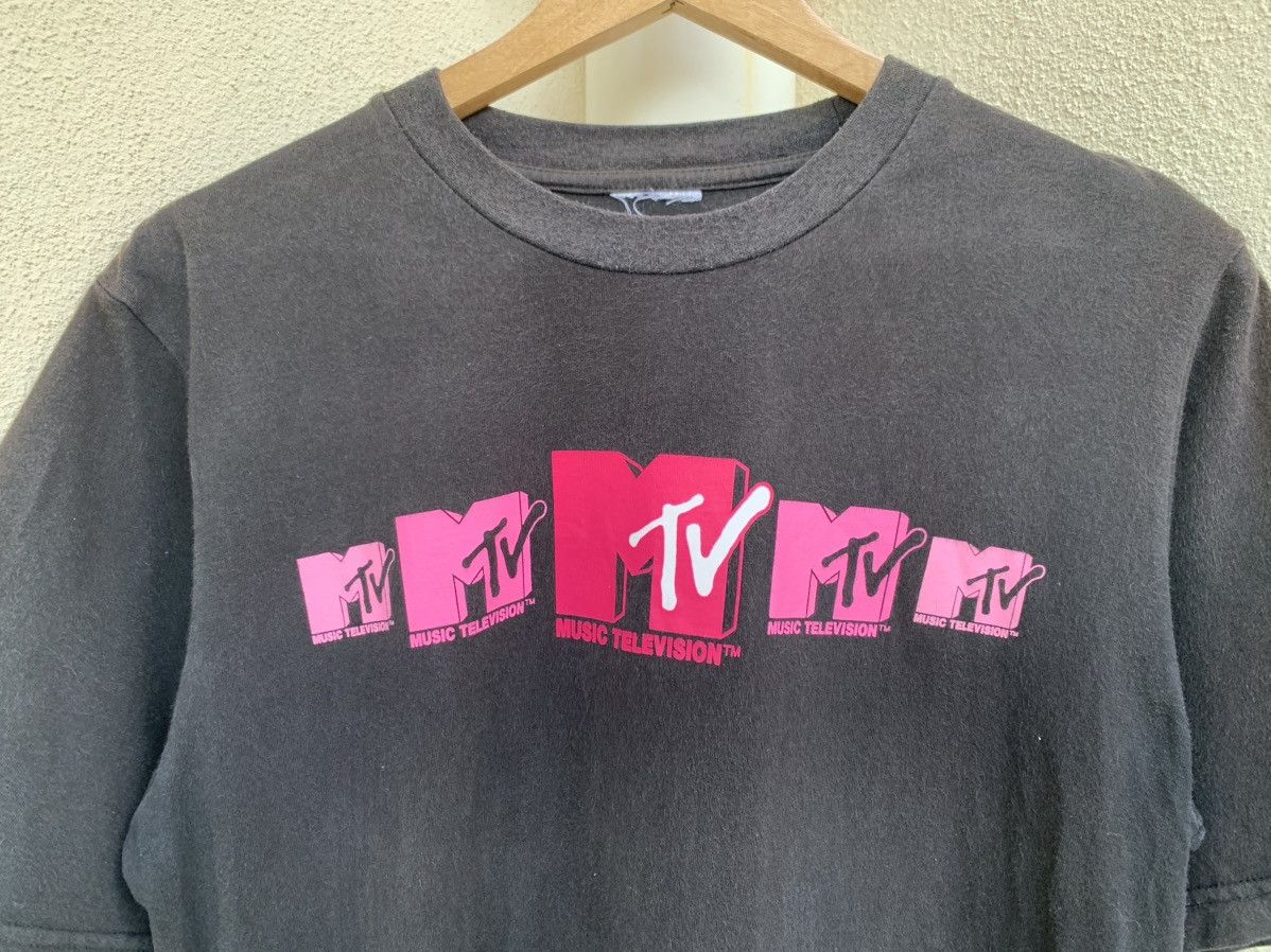 Mtv Rare MTV Music Television Faded T-Shirt Size US M / EU 48-50 / 2 - 3 Thumbnail