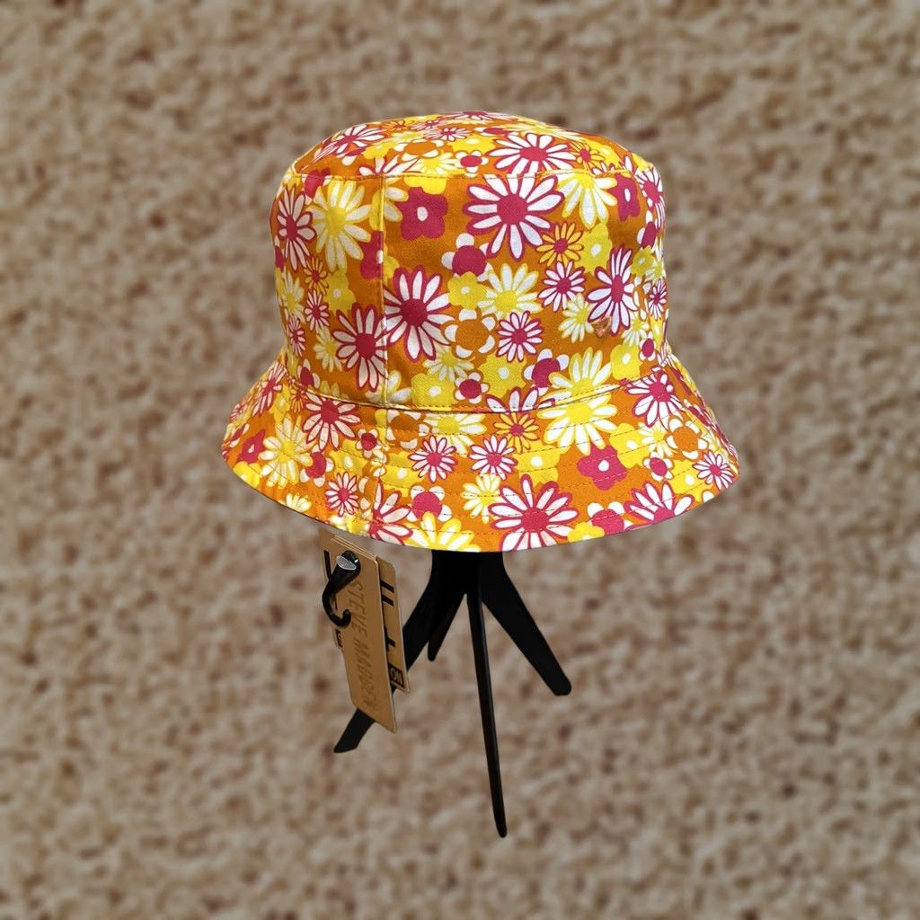 Steve Madden Steve Madden Reversible Multicolor Floral Bucket Hat Women's One Size Size ONE SIZE - 1 Thumbnail