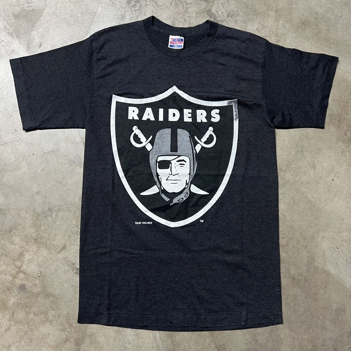 NFL × Vintage Vintage 90’s NFL Los Angeles Raiders Football 🇺🇸 T-Shirt Size US XL / EU 56 / 4 - 3 Thumbnail