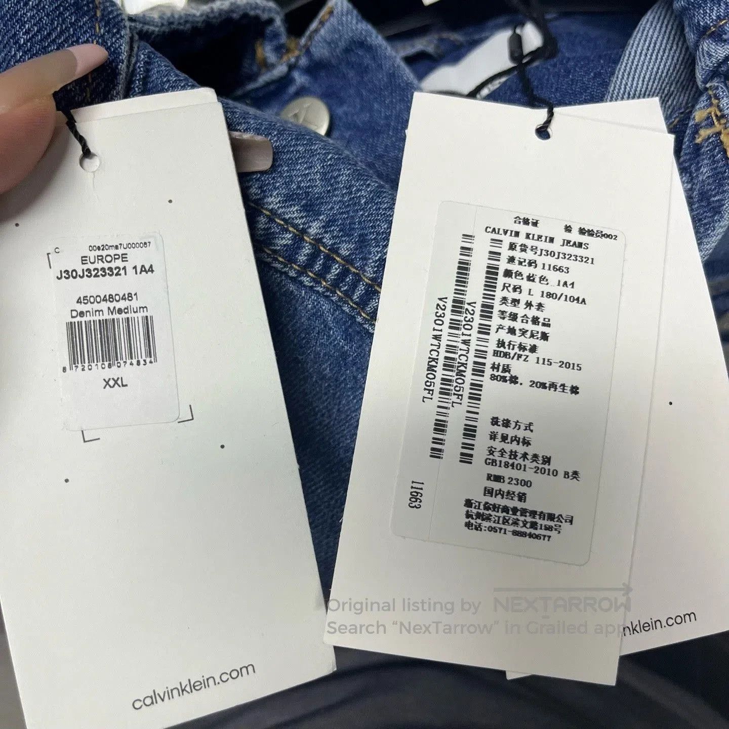 Calvin Klein Calvin Klein New Mid. Size US S / EU 44-46 / 1 - 8 Thumbnail