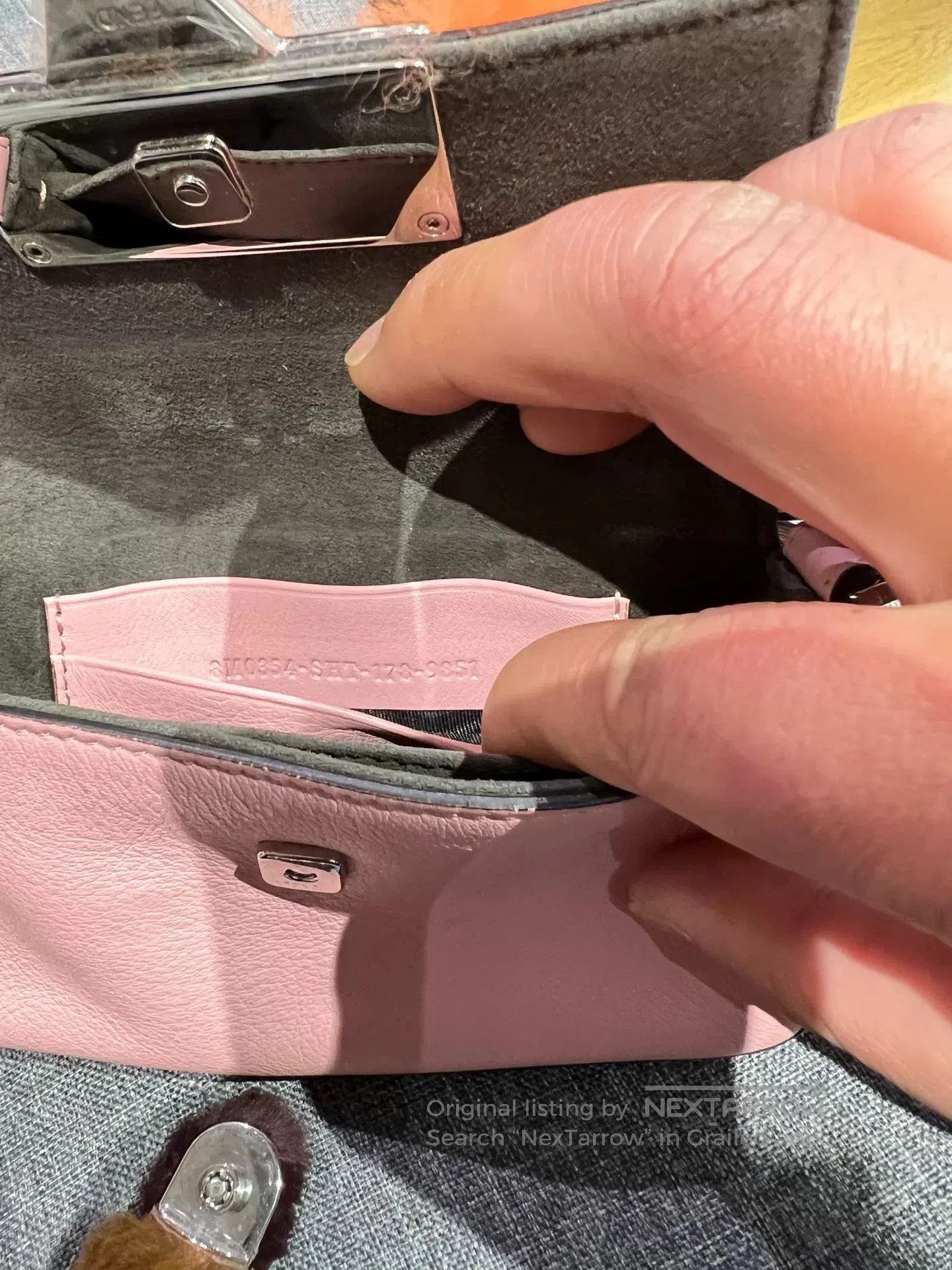 Fendi Fendi Monster Chain Crossbody Bag. Size ONE SIZE - 9 Thumbnail