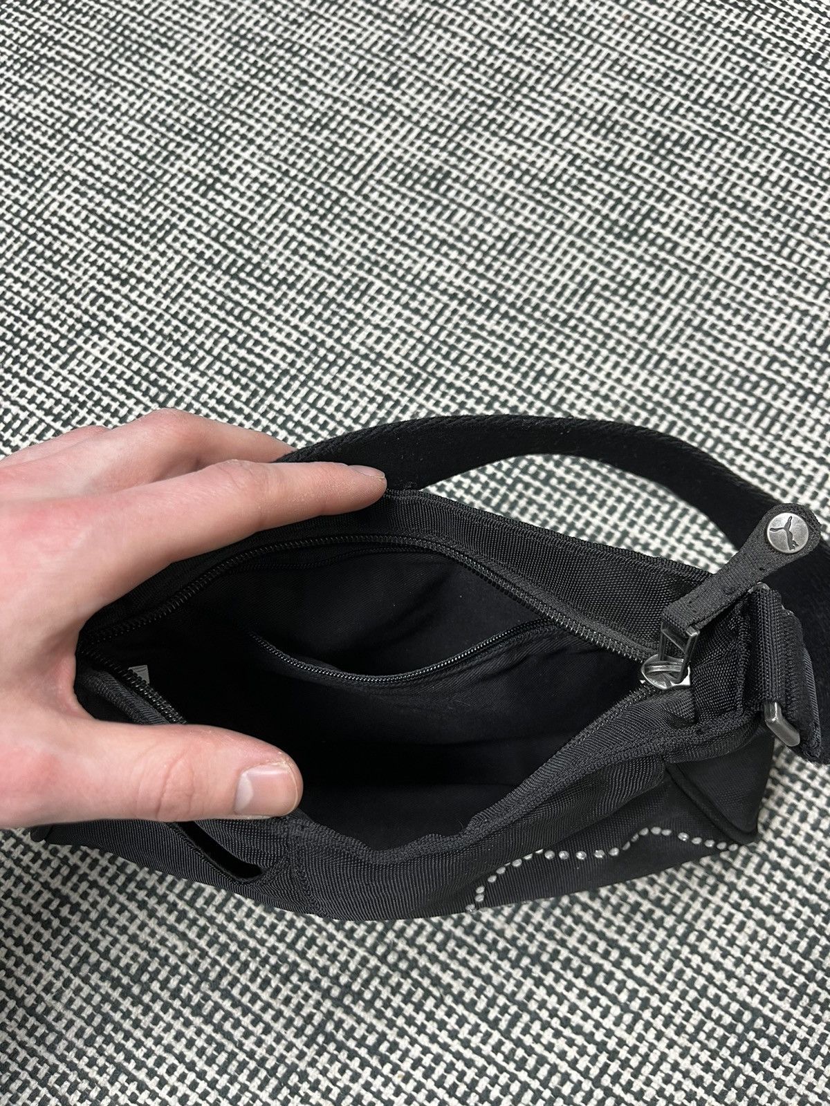 Puma × Vintage puma y2k vintage small mini handle bag rhinestones crystals Size ONE SIZE - 7 Thumbnail