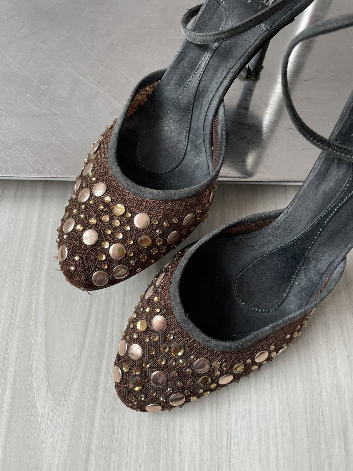 Vintage Rodolphe Menudier mules Size US 6 / IT 36 - 6 Thumbnail