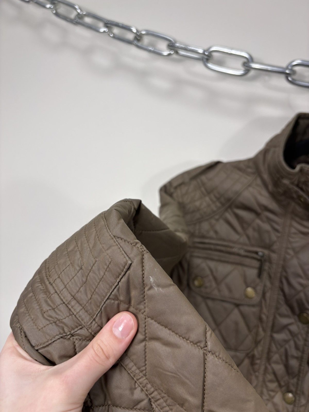 Barbour Barbour International Women’s Whitworth Quilted Jacket Size M / US 6-8 / IT 42-44 - 12 Thumbnail