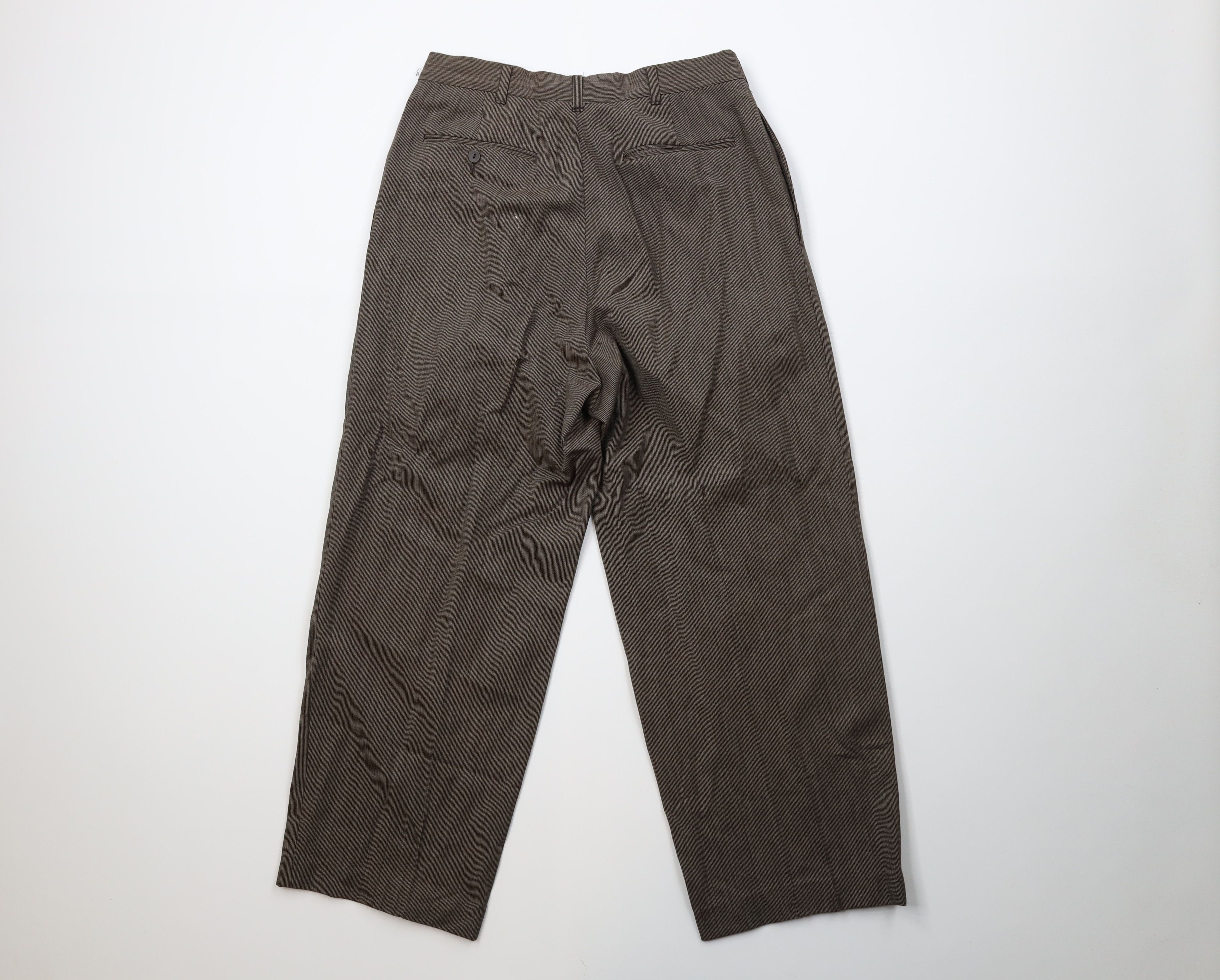 Pierre Cardin Vintage 70s Pierre Cardin Ribbed Knit Wide Leg Pants USA Size US 30 / EU 46 - 11 Thumbnail