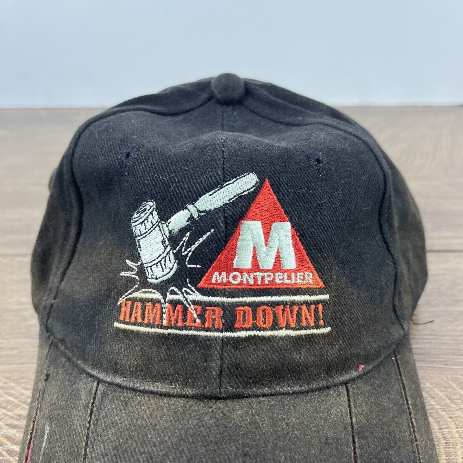 Other Montpelier Hat Hammer Down Hat Black Cap Hat Adjustable Hat Size ONE SIZE - 8 Thumbnail