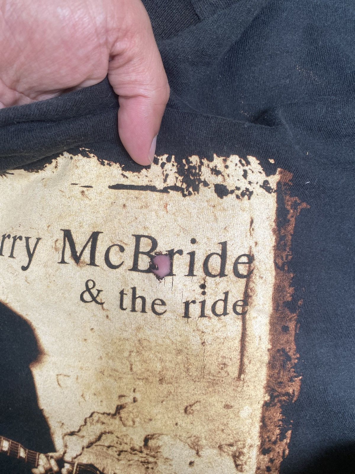 Vintage Terry McBride & The Ride Vintage T-Shirt XL Size US XL / EU 56 / 4 - 5 Thumbnail
