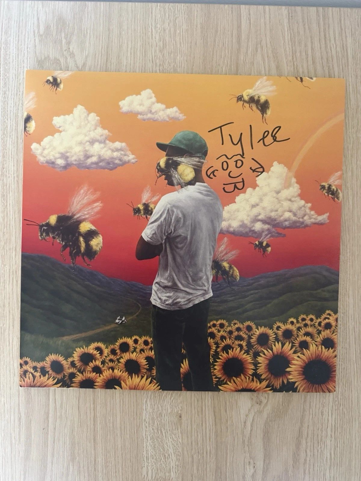 Tyler The Creator Tyler, The Creator Flower Boy Album Signed Autograph Size ONE SIZE - 1 Thumbnail