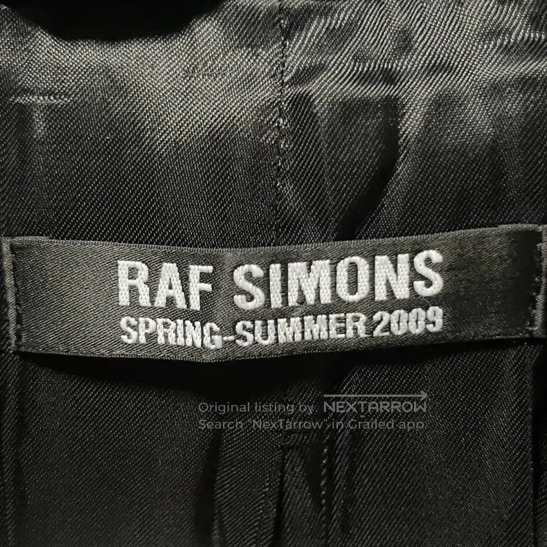Raf Simons Raf Simons 2009ss sleeveless suit jacket Size 50R - 2 Thumbnail