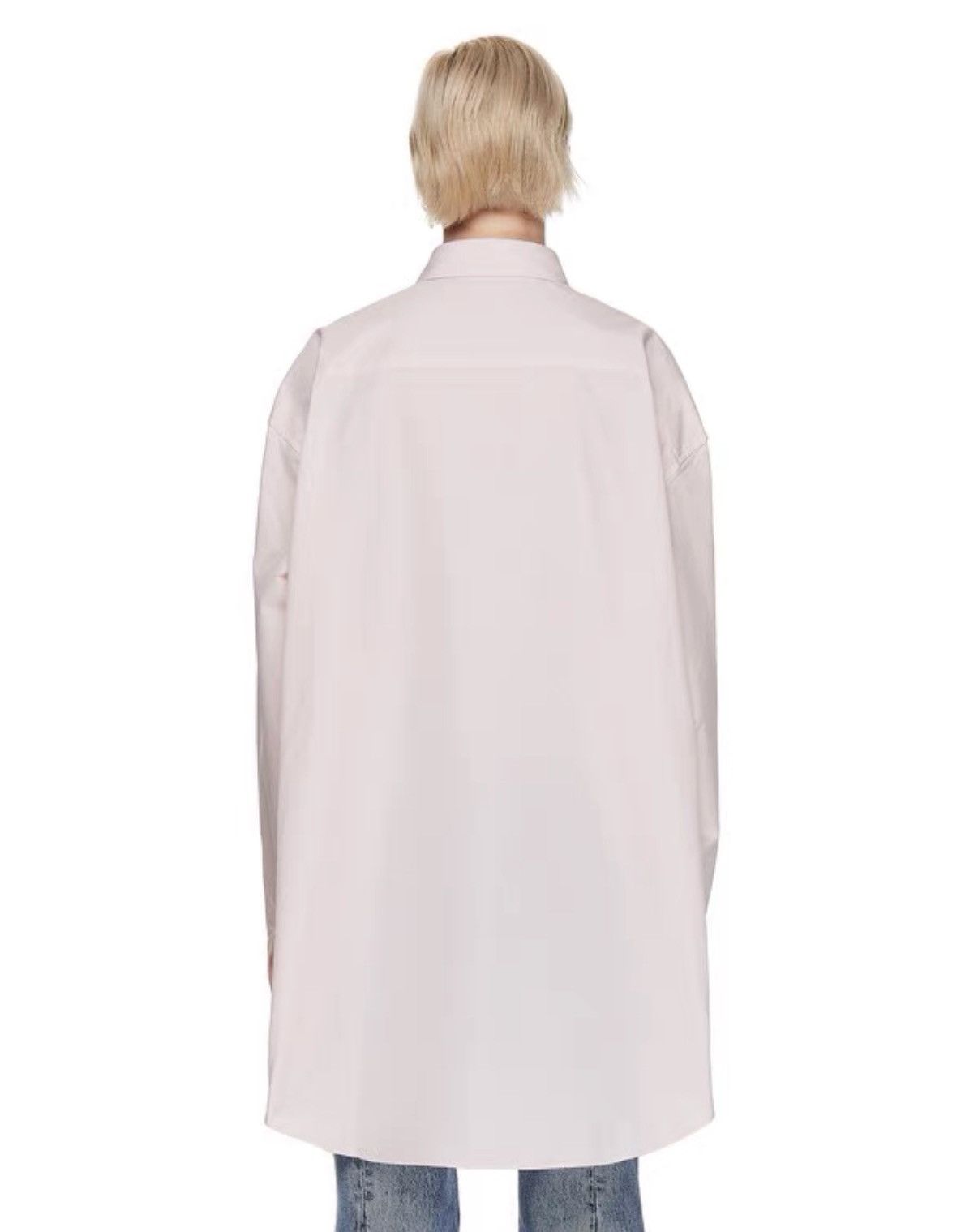 Vetements Vetements Garderobe Logo Oversized Pink Shirt Size US XS / EU 42 / 0 - 7 Thumbnail