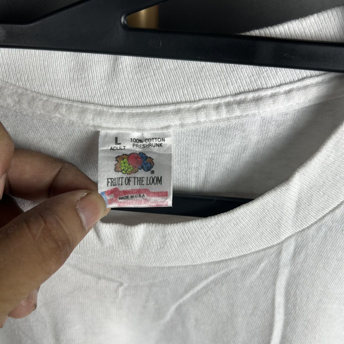 NASCAR Vintage Fruit Of The Loom Racing Car Single Stitch Shirt Size US S / EU 44-46 / 1 - 5 Thumbnail