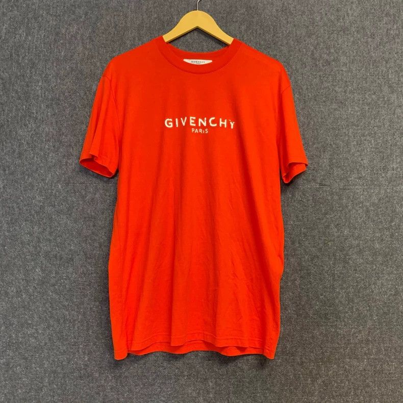 Givenchy Givenchy Red Ripped Letter Logo Pattern Size US XS / EU 42 / 0 - 1 Thumbnail
