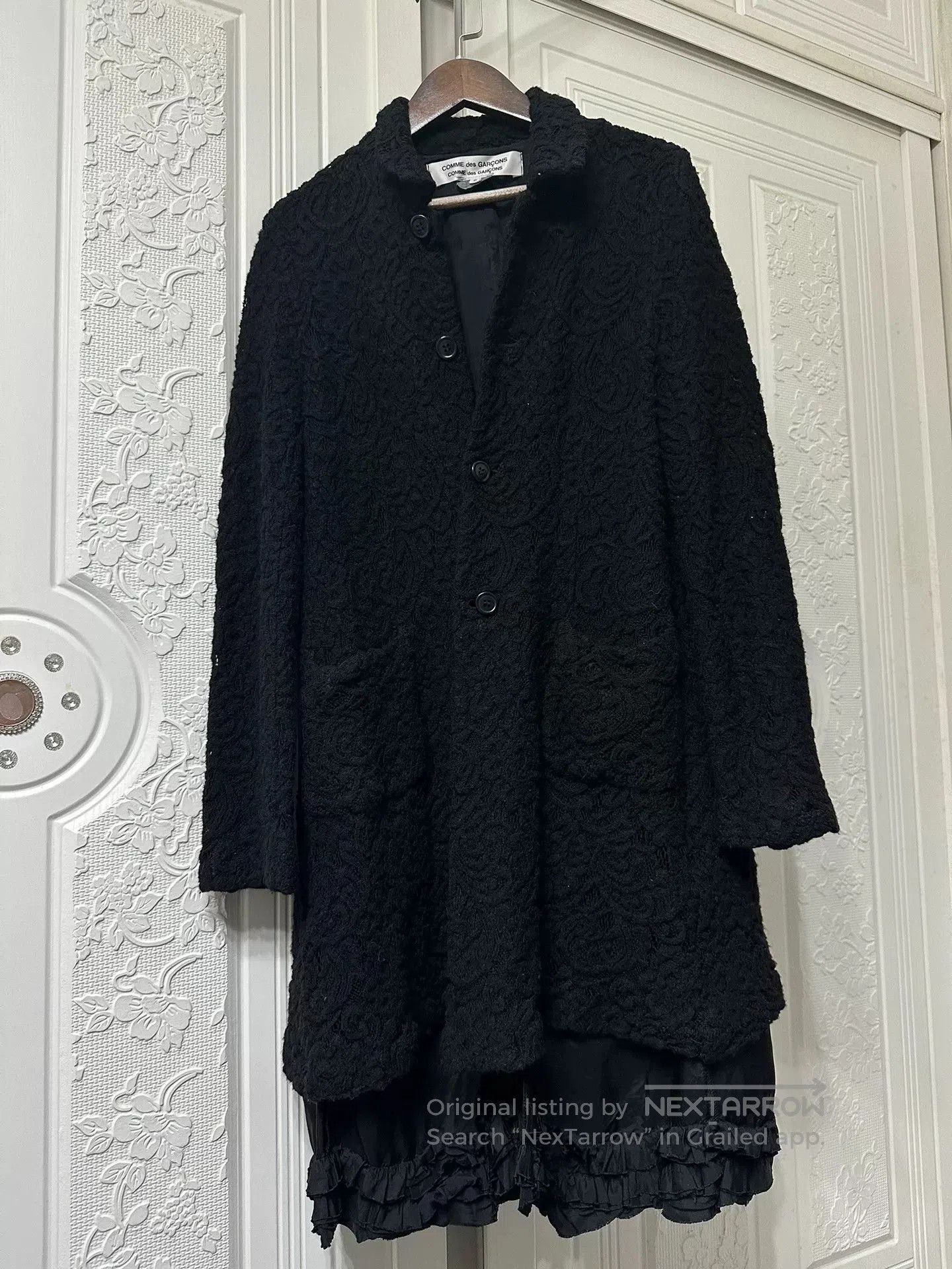 Other Comme des Garçons Black Wool Coat. Size M / US 6-8 / IT 42-44 - 1 Thumbnail