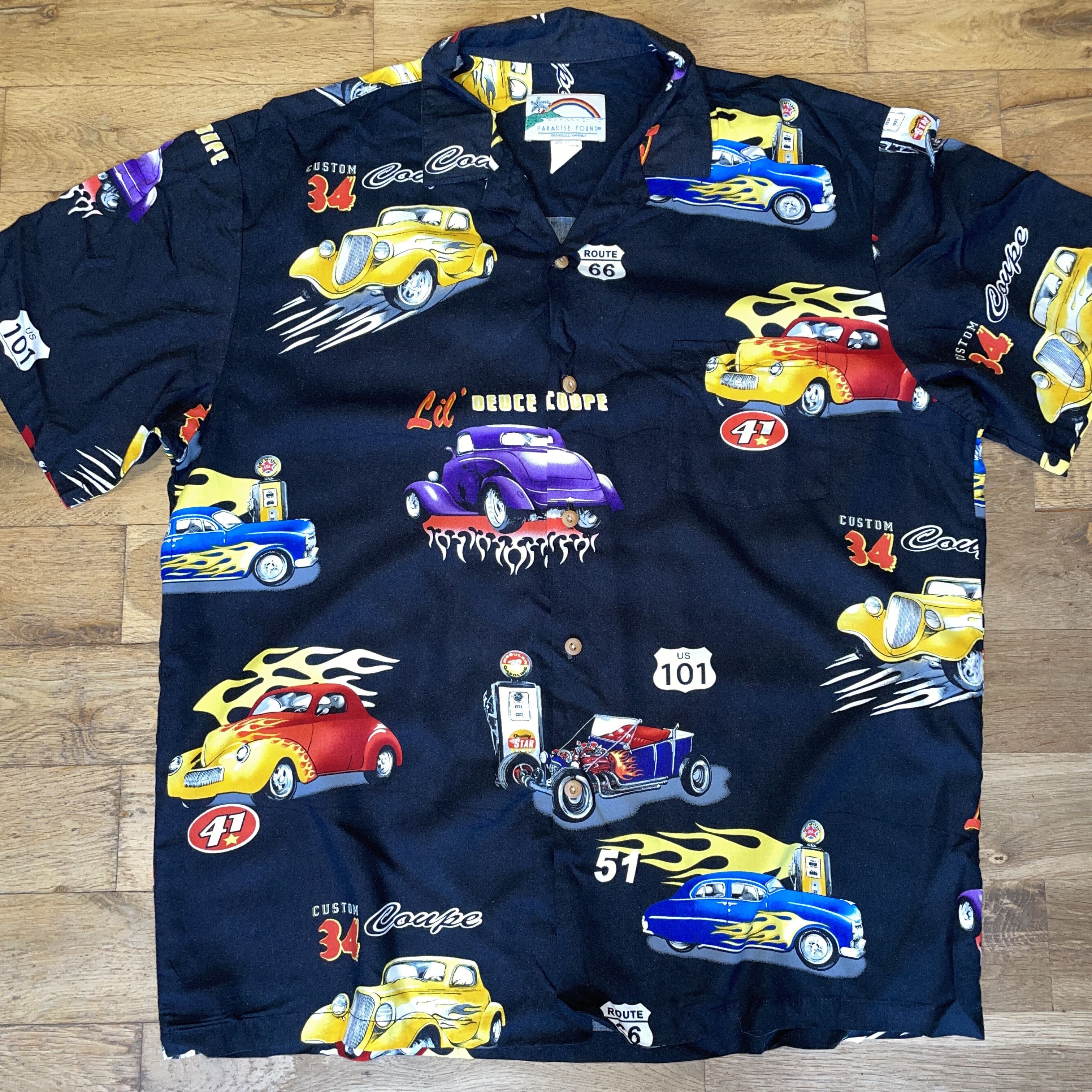 Other Paradise Found Men's Holiday Shirt In Beetle Hawaiian Size L Size US L / EU 52-54 / 3 - 1 Thumbnail