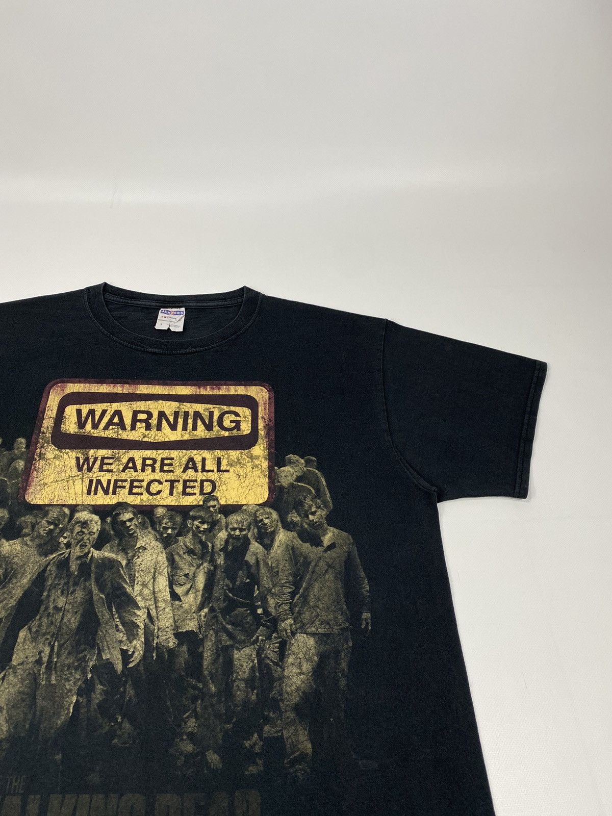Vintage 🔥LASTDROP🔥 2012 Walking Dead AMC We Are All Infected Zombie Size US L / EU 52-54 / 3 - 4 Thumbnail
