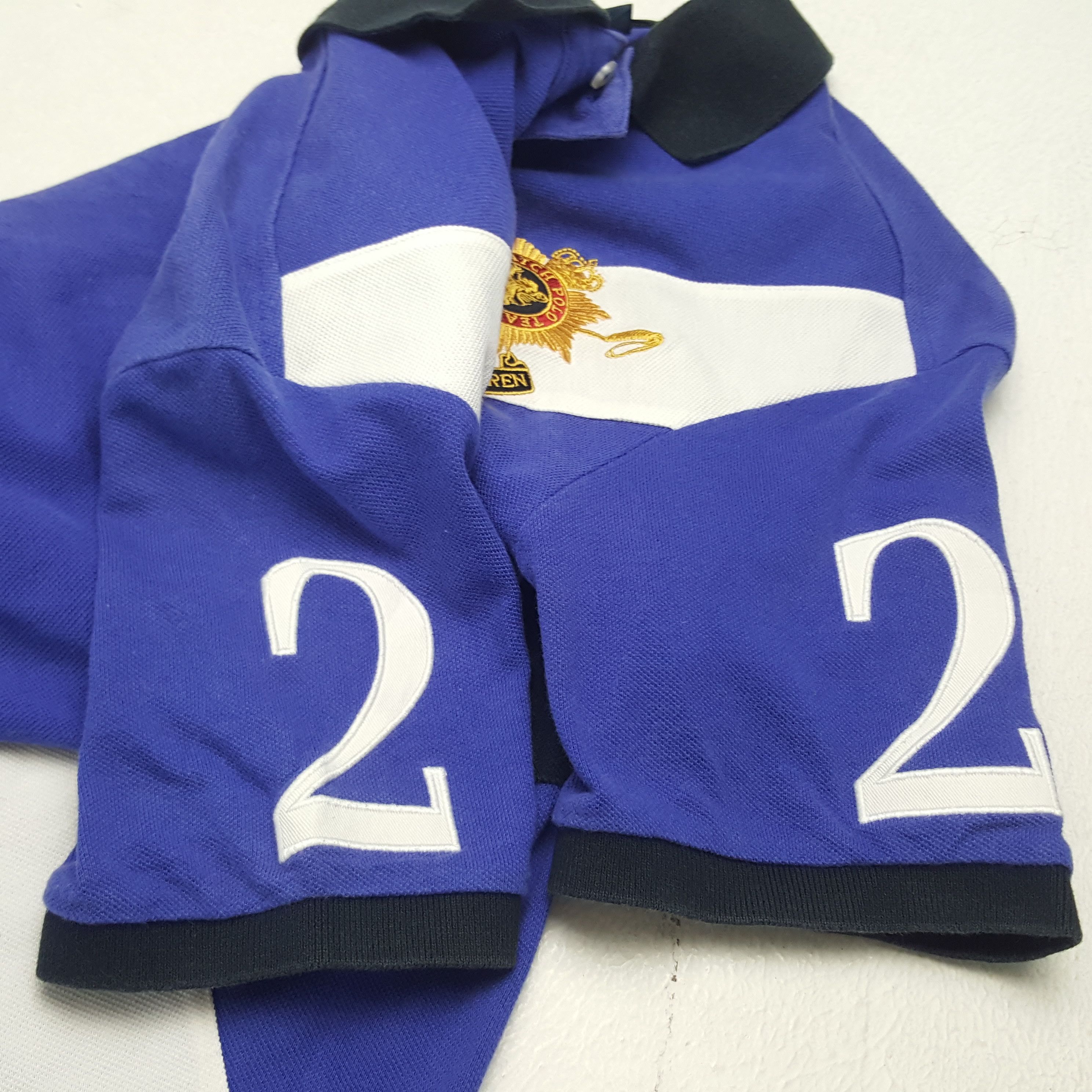 Polo Ralph Lauren × Vintage Vintage Polo Ralph Lauren Black x Watch Polos Size US XS / EU 42 / 0 - 7 Thumbnail