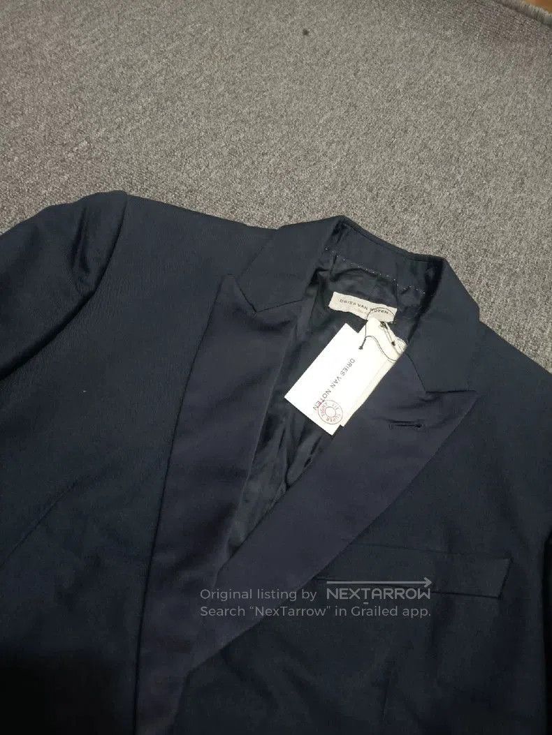 Dries Van Noten Dries Van Noten Blue Black Suit Set. Size US M / EU 48-50 / 2 - 1 Thumbnail